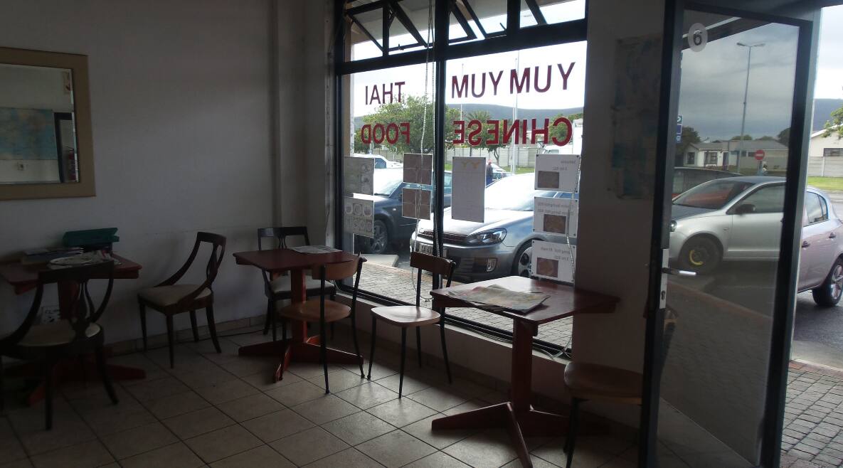 Menu of Yum Yum, Bothasig, Cape Town