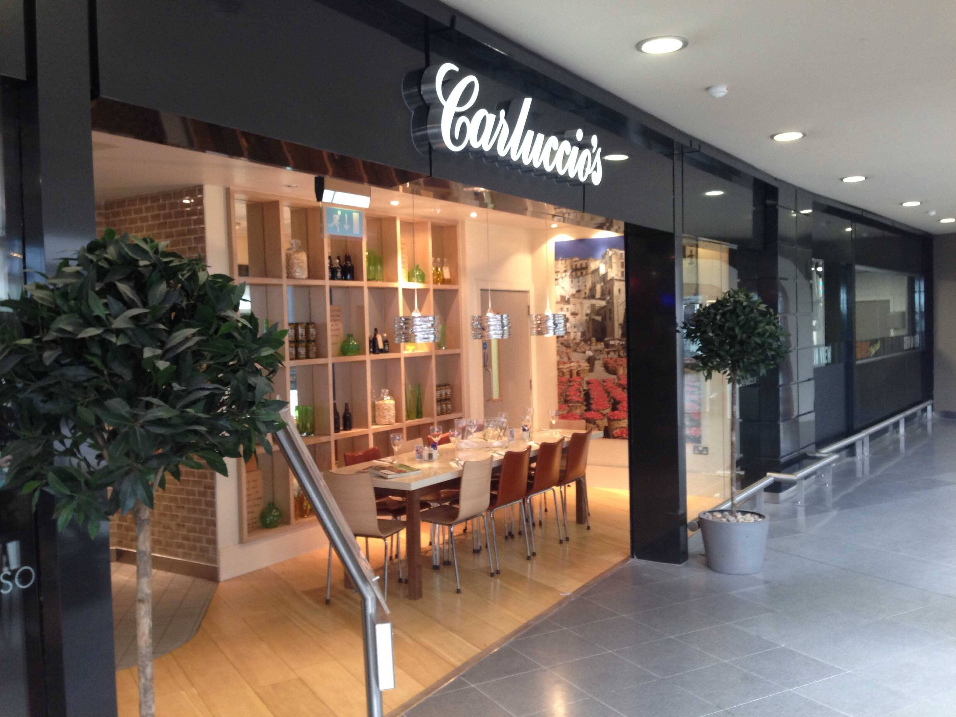 Menu of Carluccio
