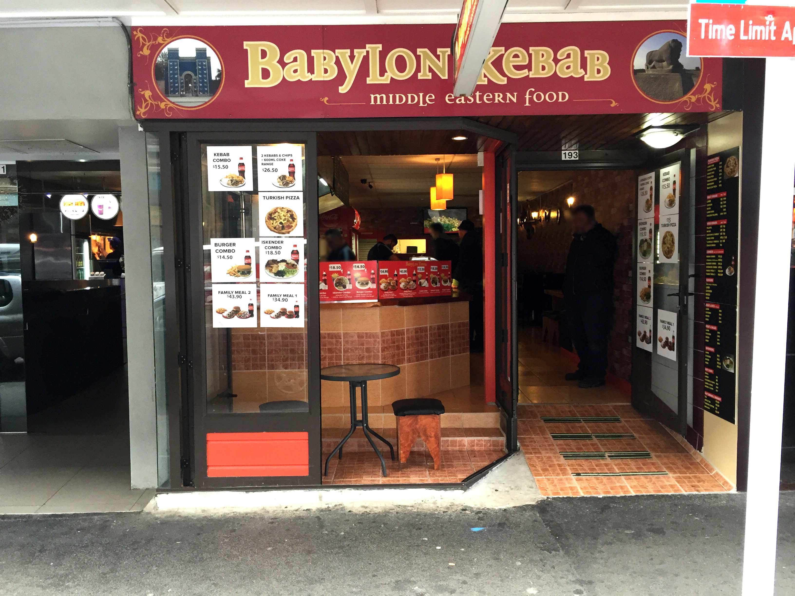 Babylon Kebab, Te Aro, Wellington City Zomato