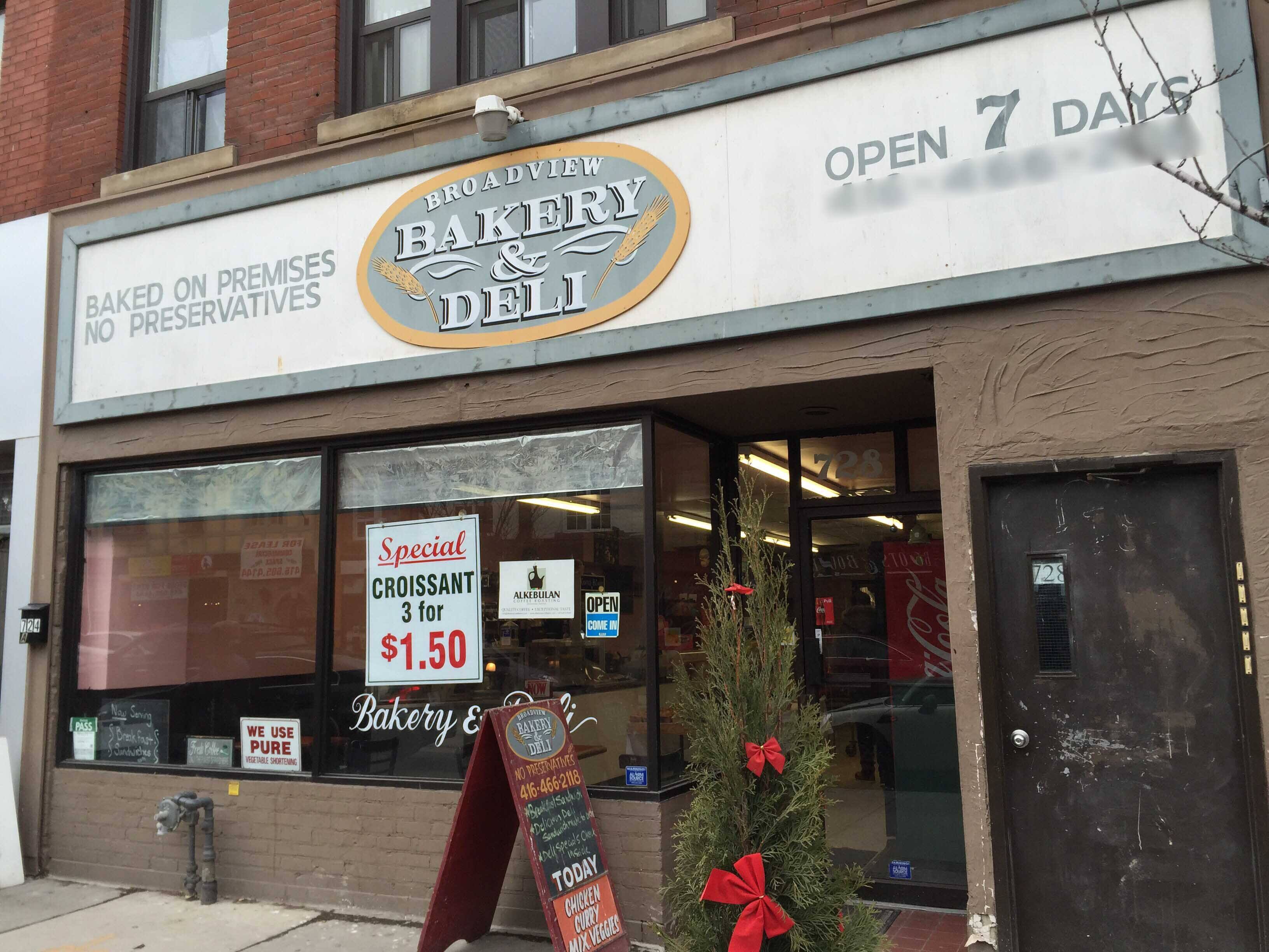 Broadview Bakery & Deli Menu, Menu for Broadview Bakery & Deli