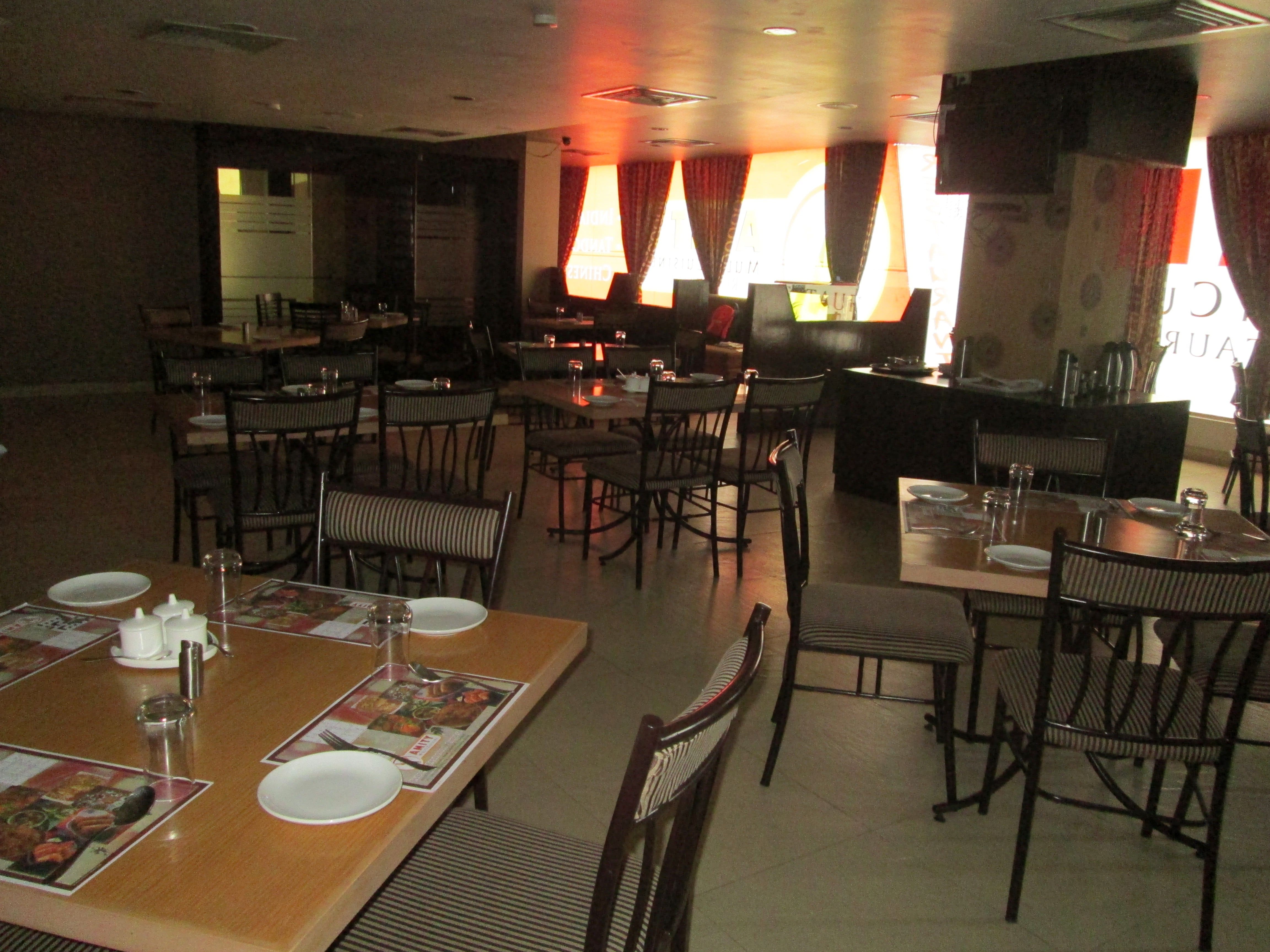 Menu of Amity Restaurant, Gachibowli, Hyderabad