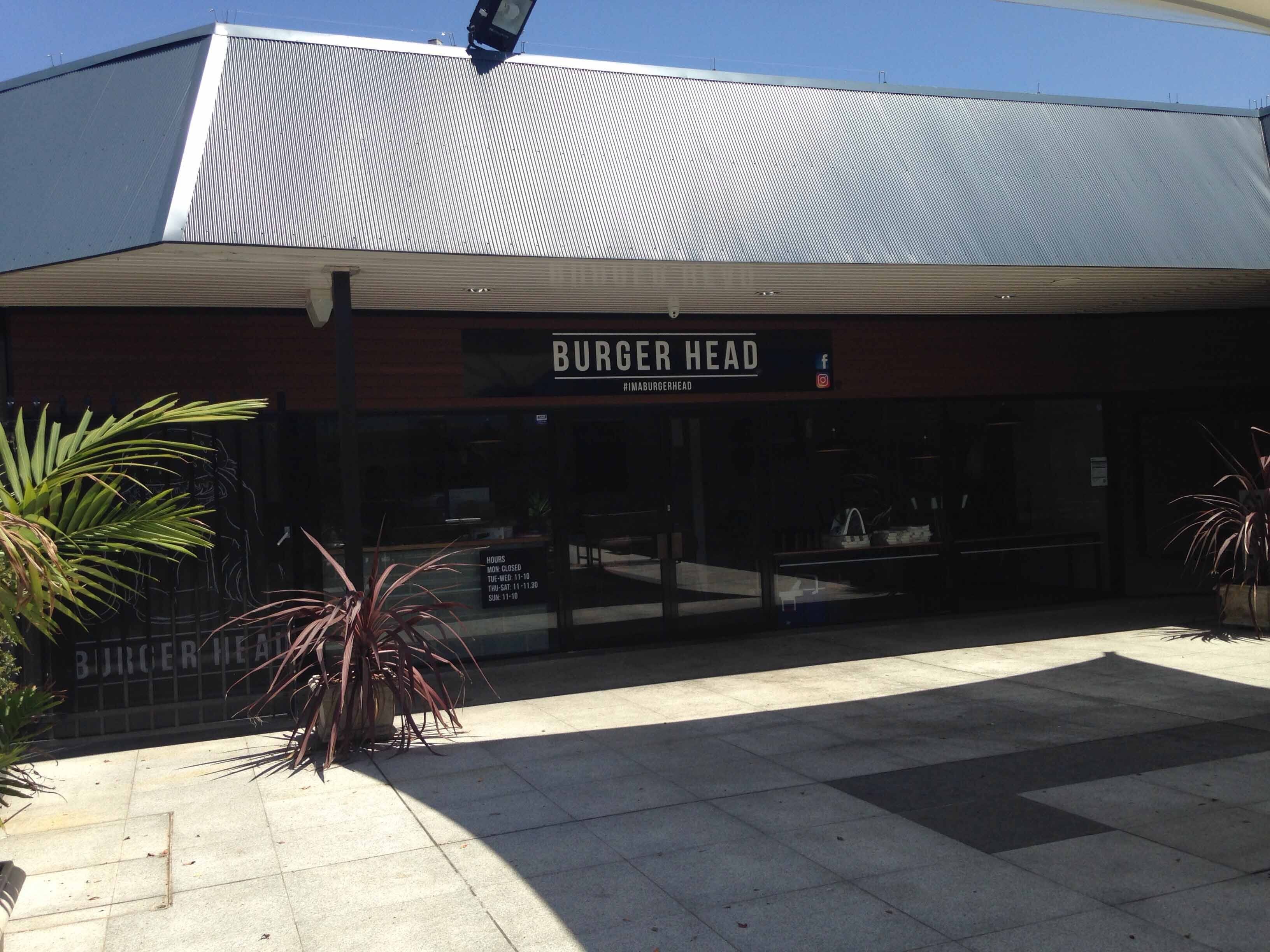 Menu of Burger Head, Penrith, Sydney