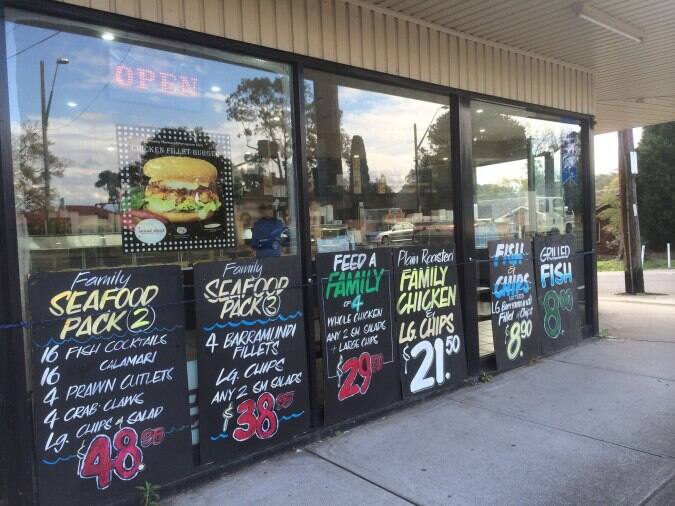 Mount Colah Gourmet Chicken Salads Menu