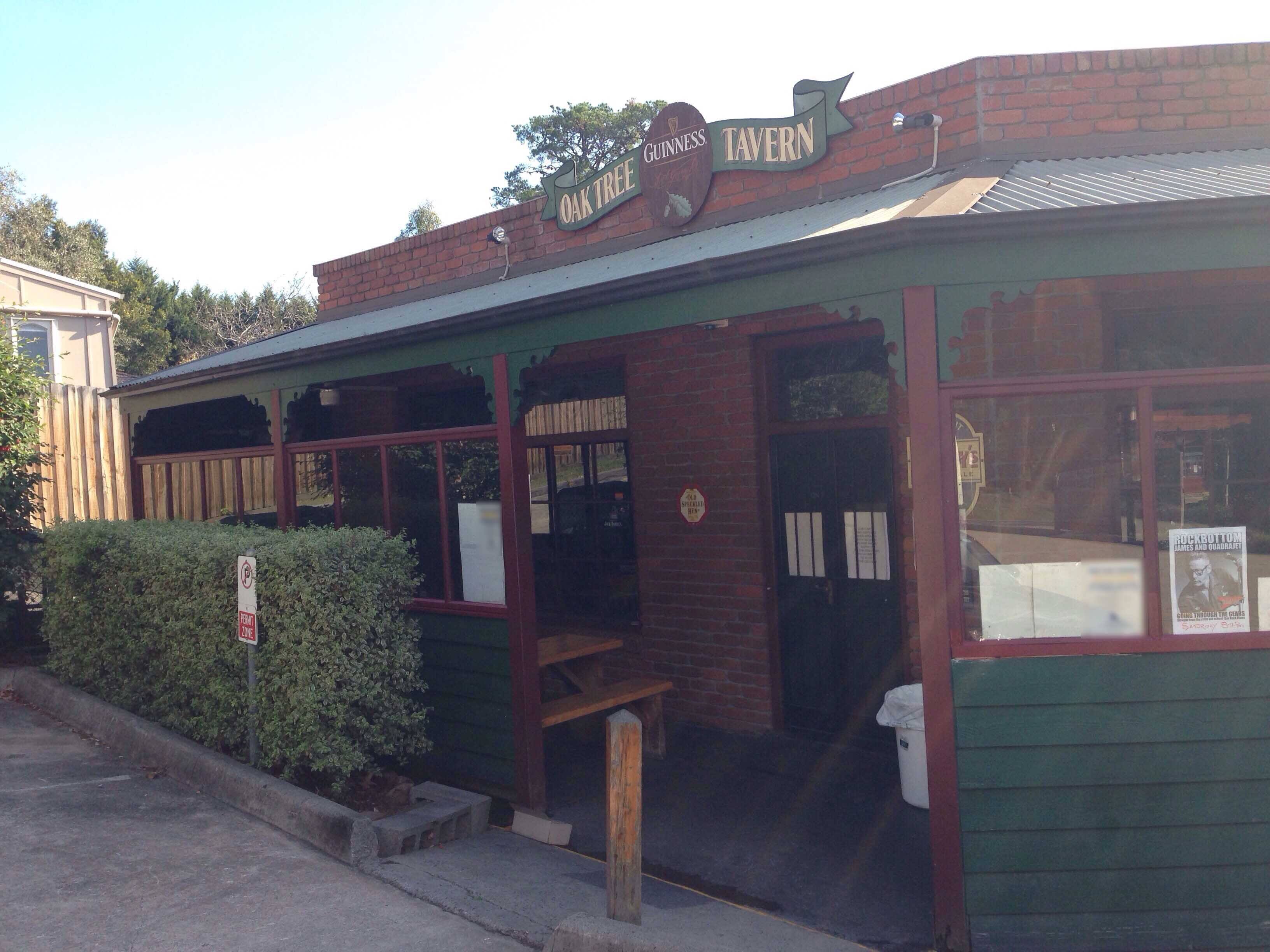 Oak Tree Tavern Menu Menu For Oak Tree Tavern The Basin Melbourne