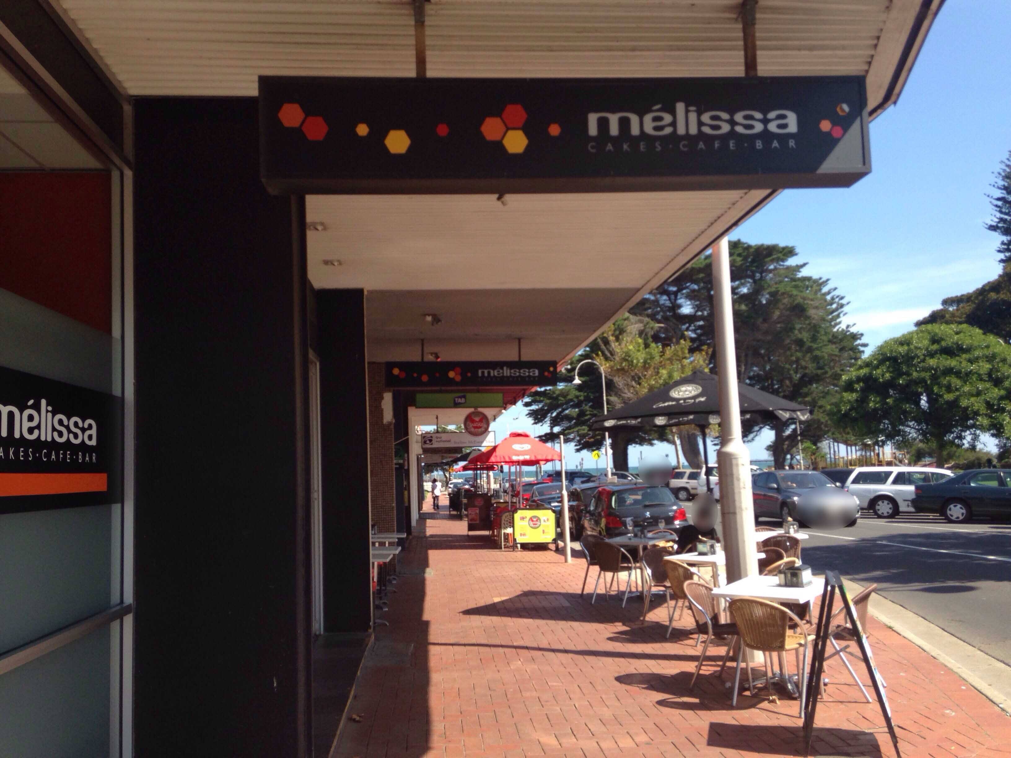 Menu of Melissa Cakes, Altona, Melbourne