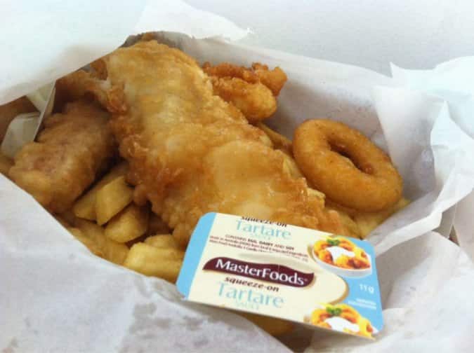 Bluff Road Fish & Chips Menu Urbanspoon/Zomato