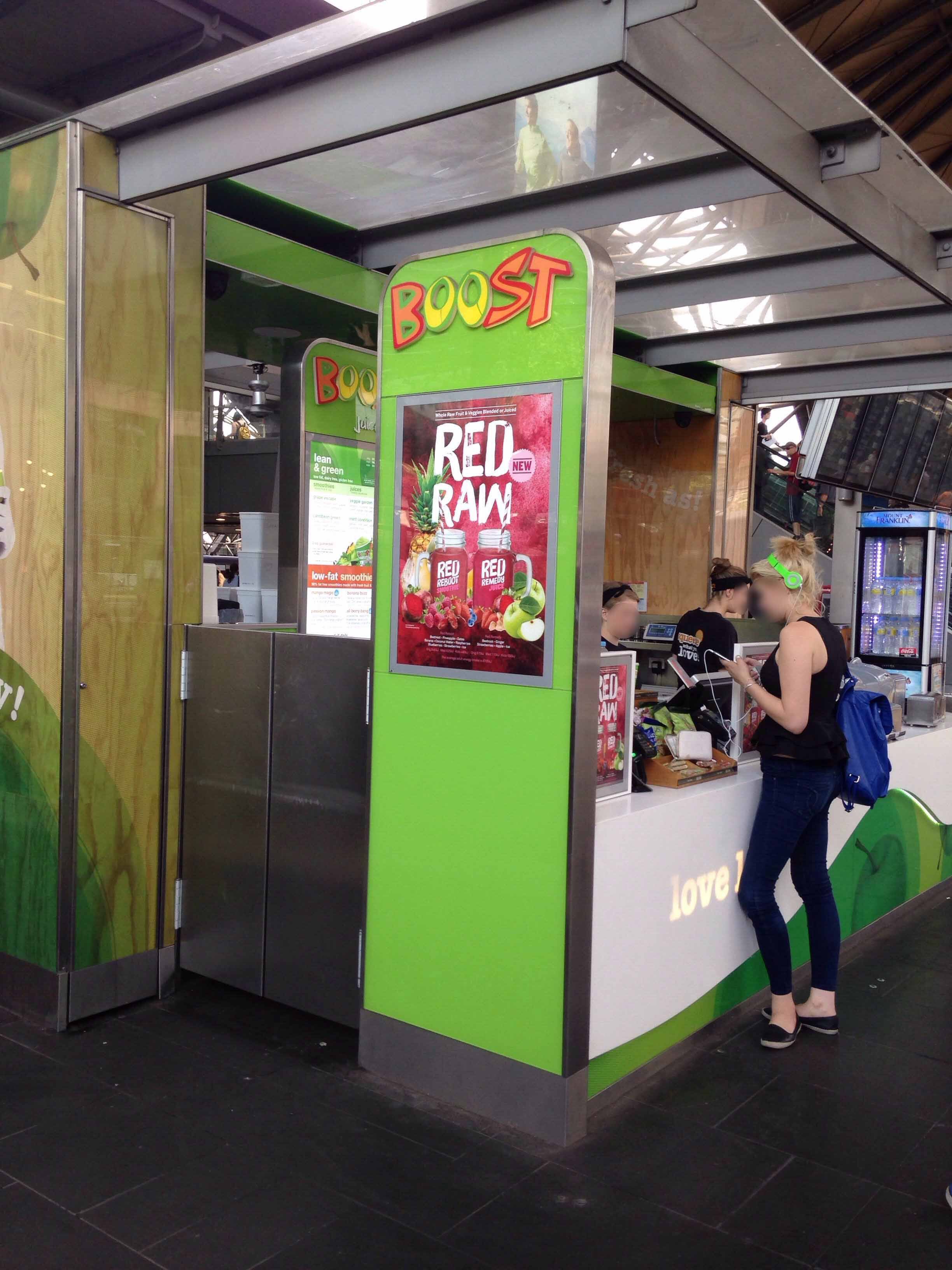 Boost Juice, Docklands, Melbourne