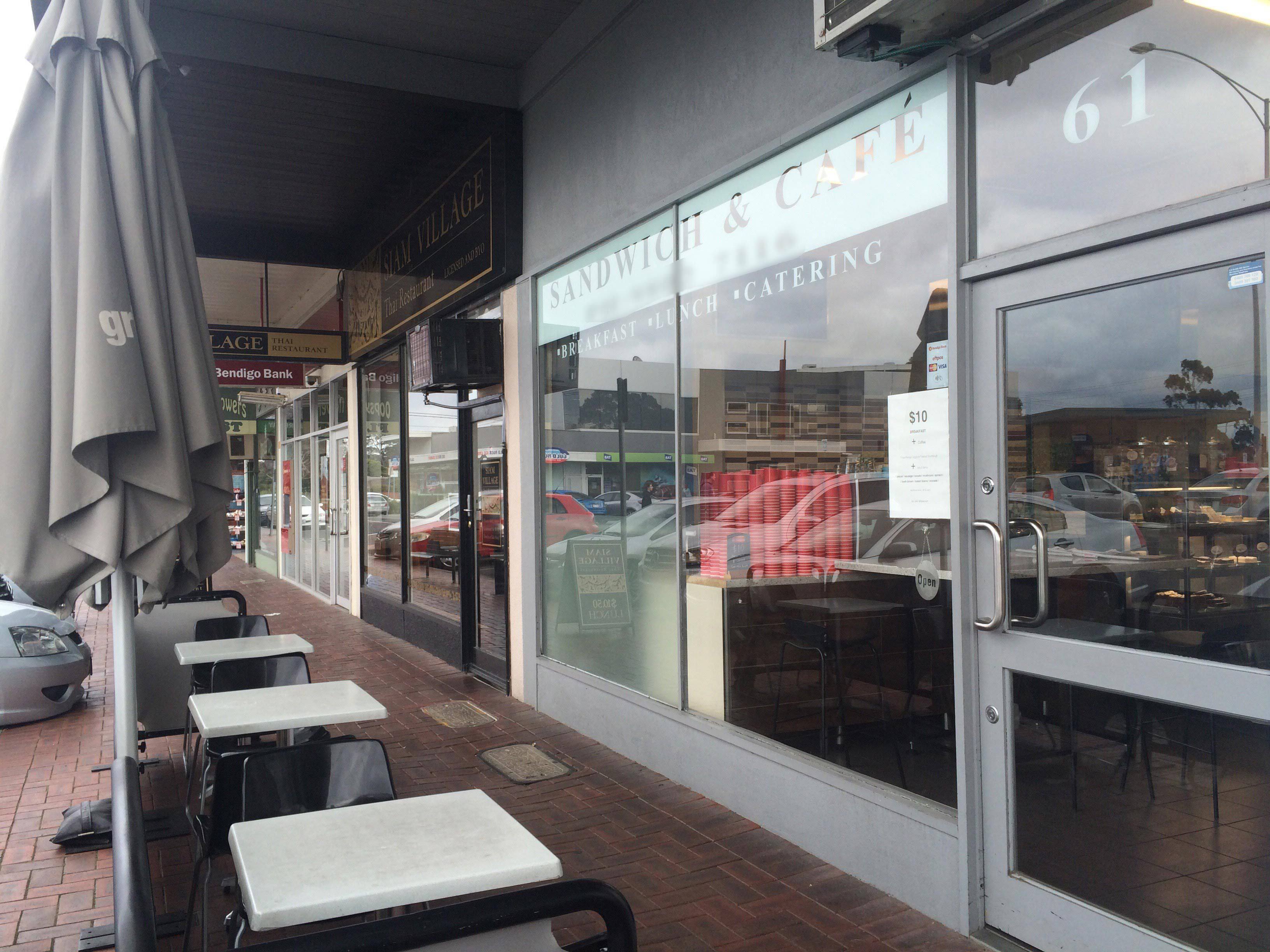 Menu of Pinewood Cafe & Sandwich Bar, Mount Waverley, Melbourne