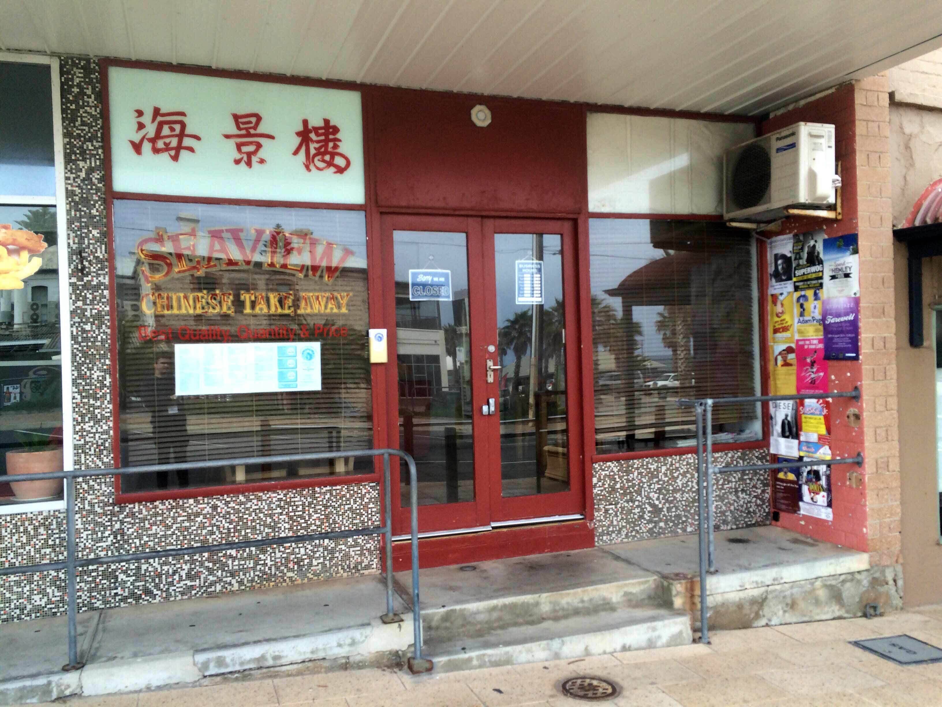Menu of Seaview Chinese Takeaway, Grange, Adelaide