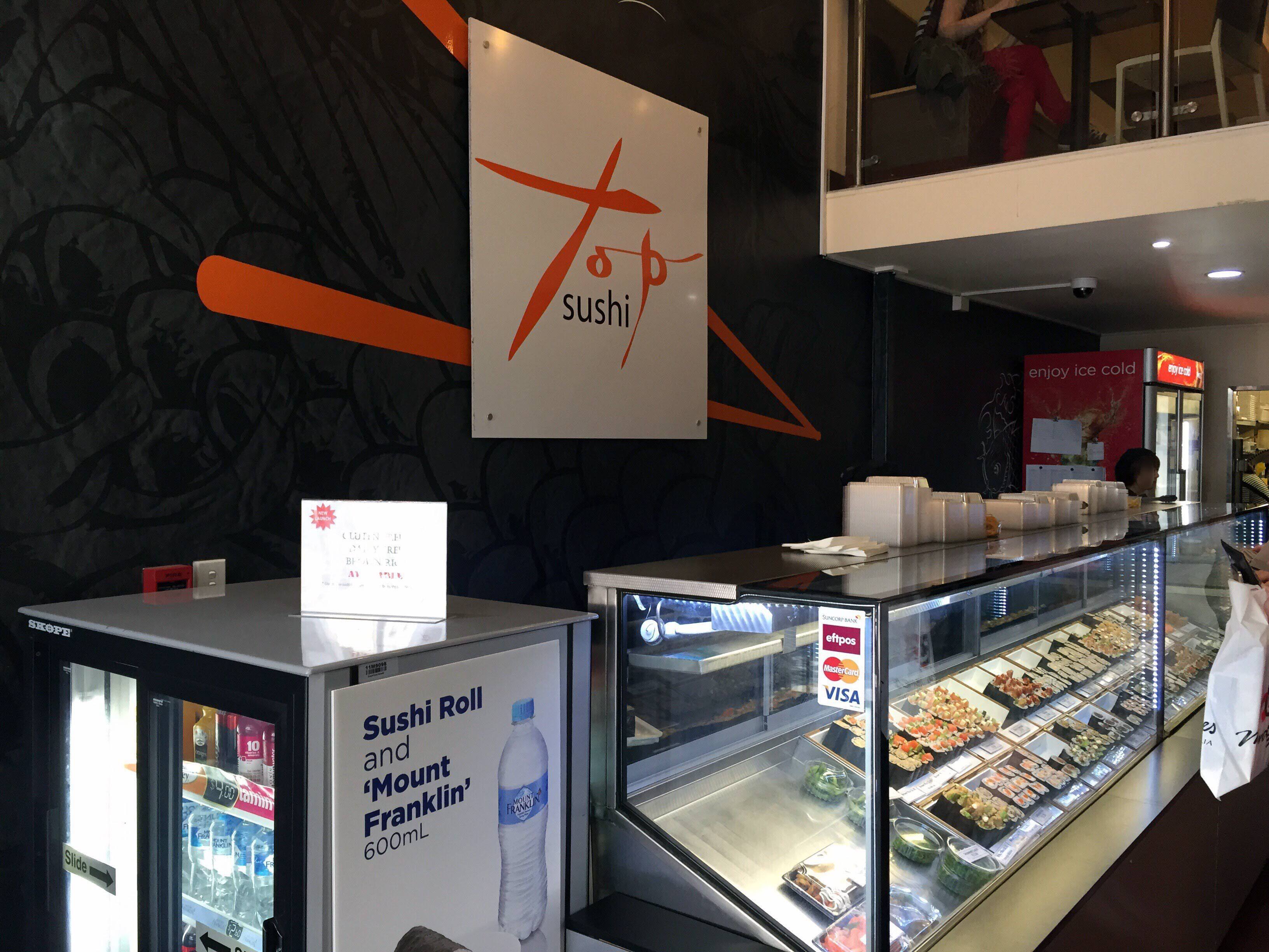 Menu of Top Sushi, Brisbane CBD, Brisbane