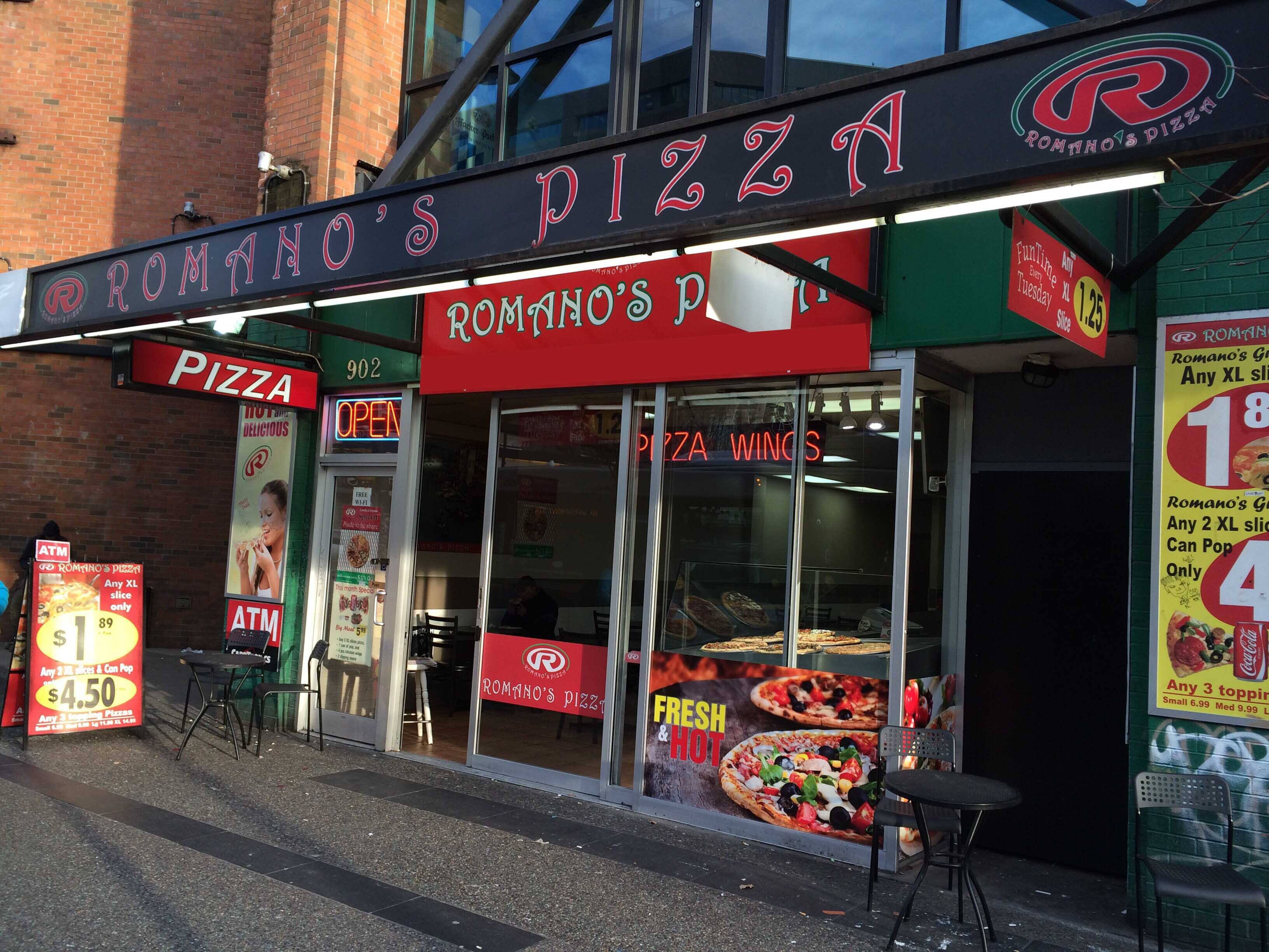 Romano's Pizza, Downtown, Vancouver Zomato