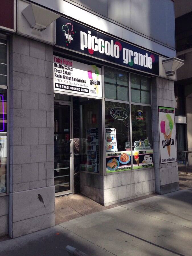 Piccolo Grande Menu, Menu for Piccolo Grande, Centretown, Ottawa