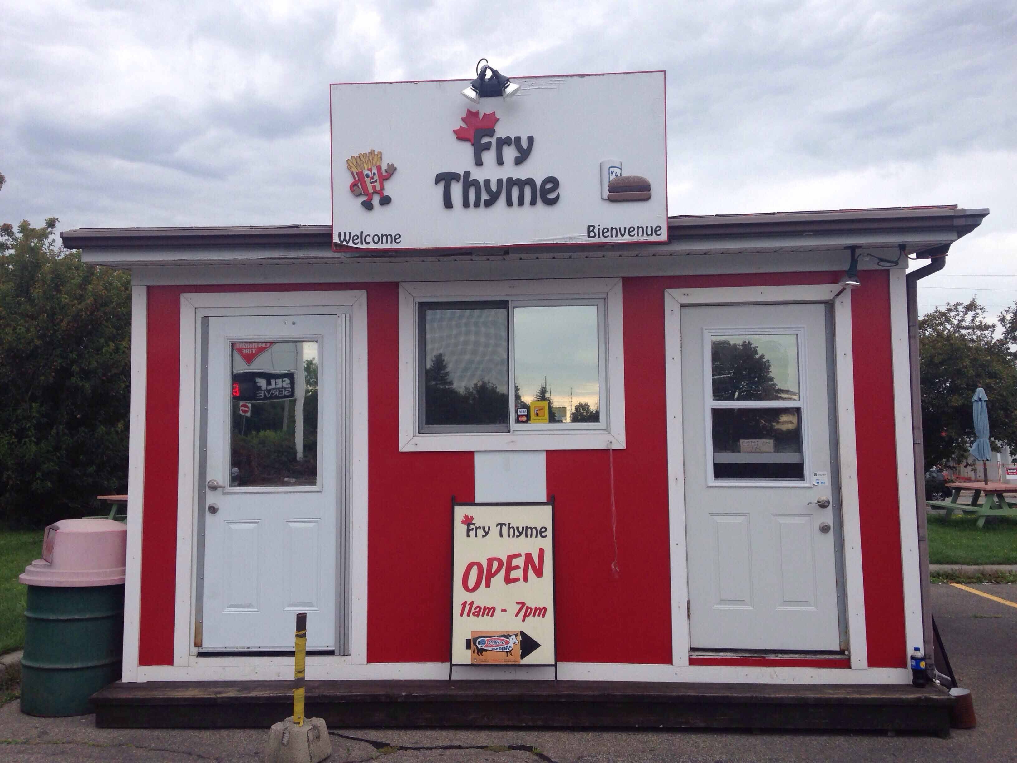 Menu of Fry Thyme, Gloucester, Ottawa