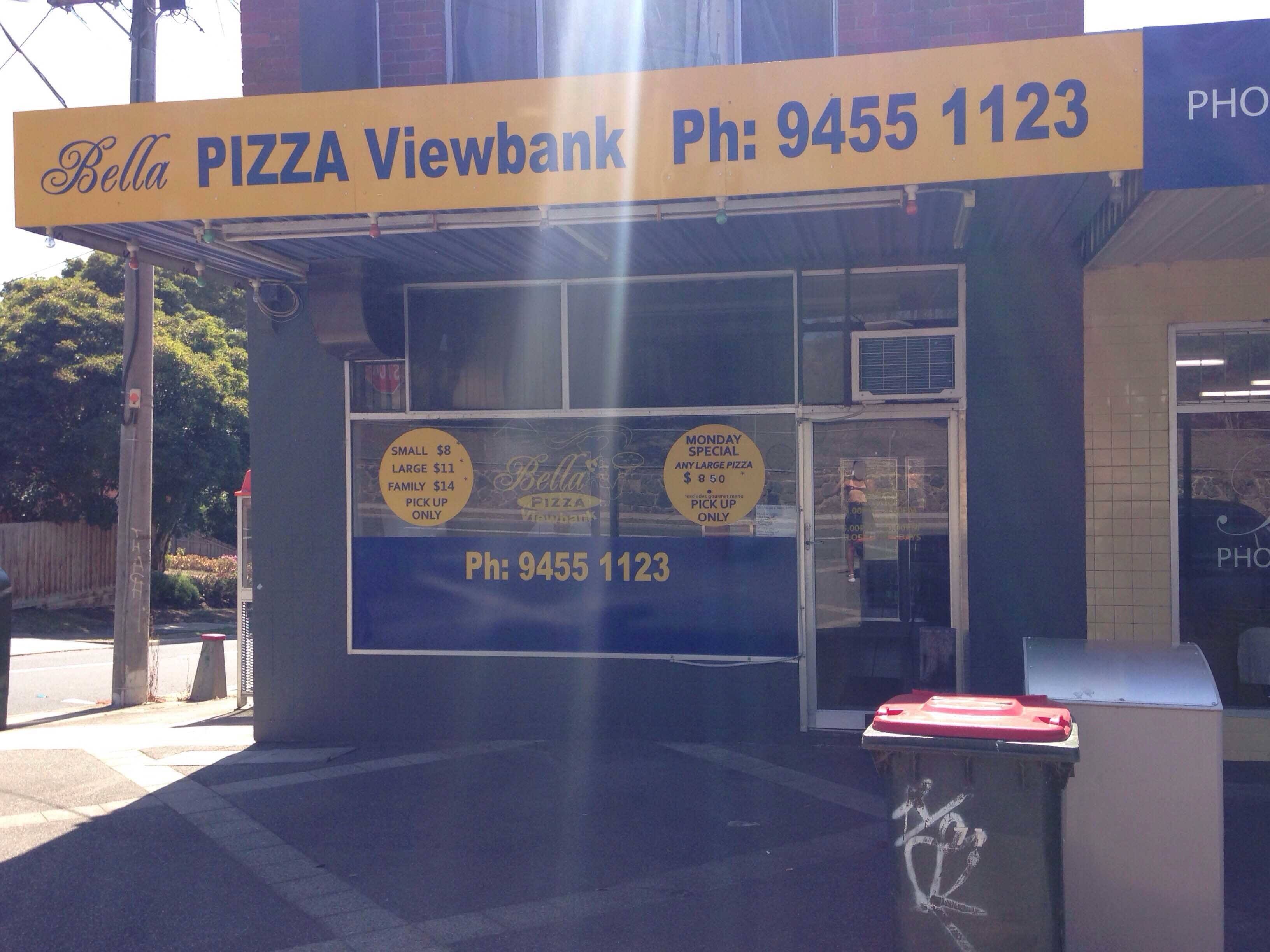 Bella Pizza, Viewbank, Melbourne Zomato