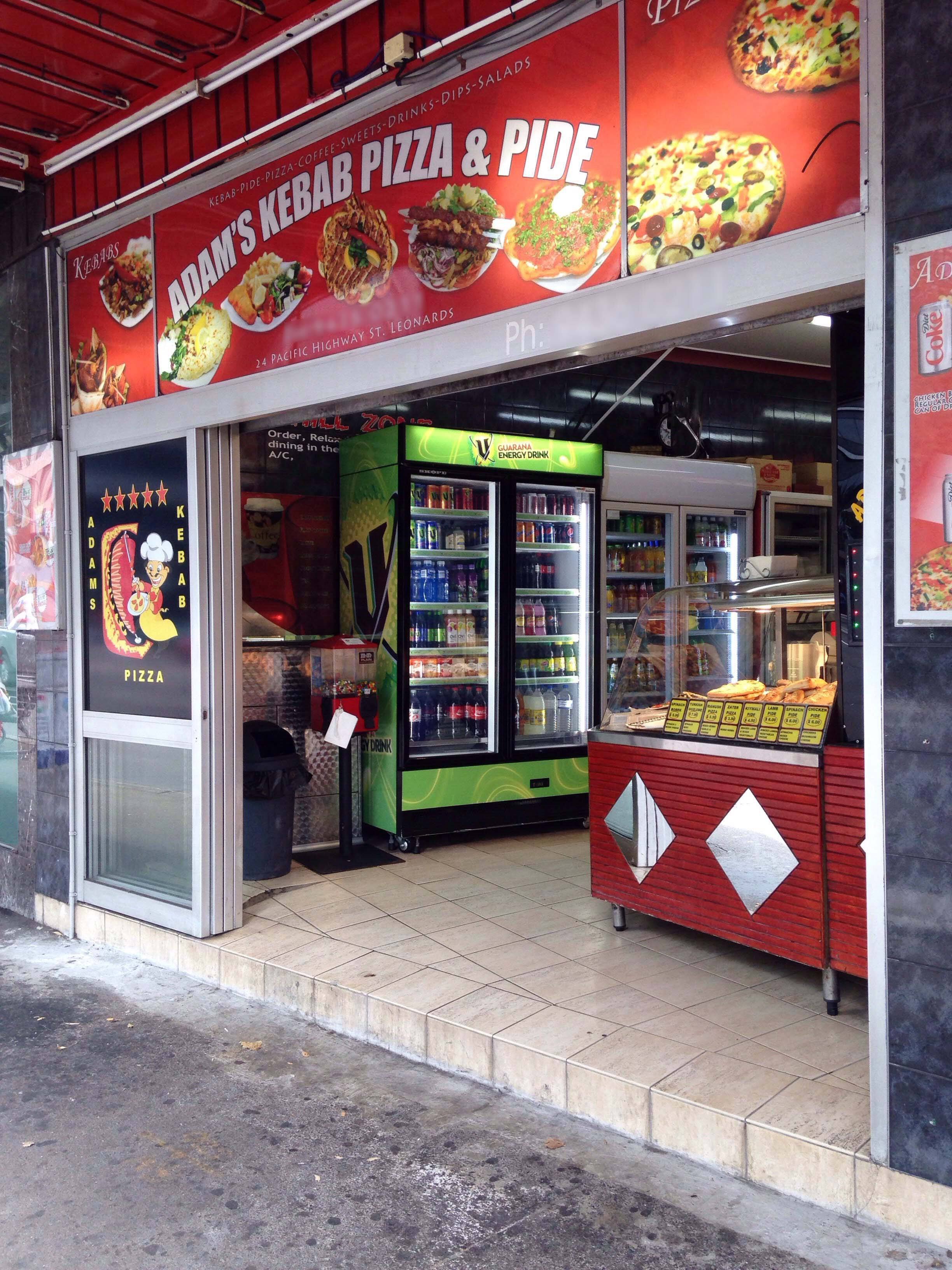 Adam's Kebab Pizza & Pide, St Leonards, Sydney