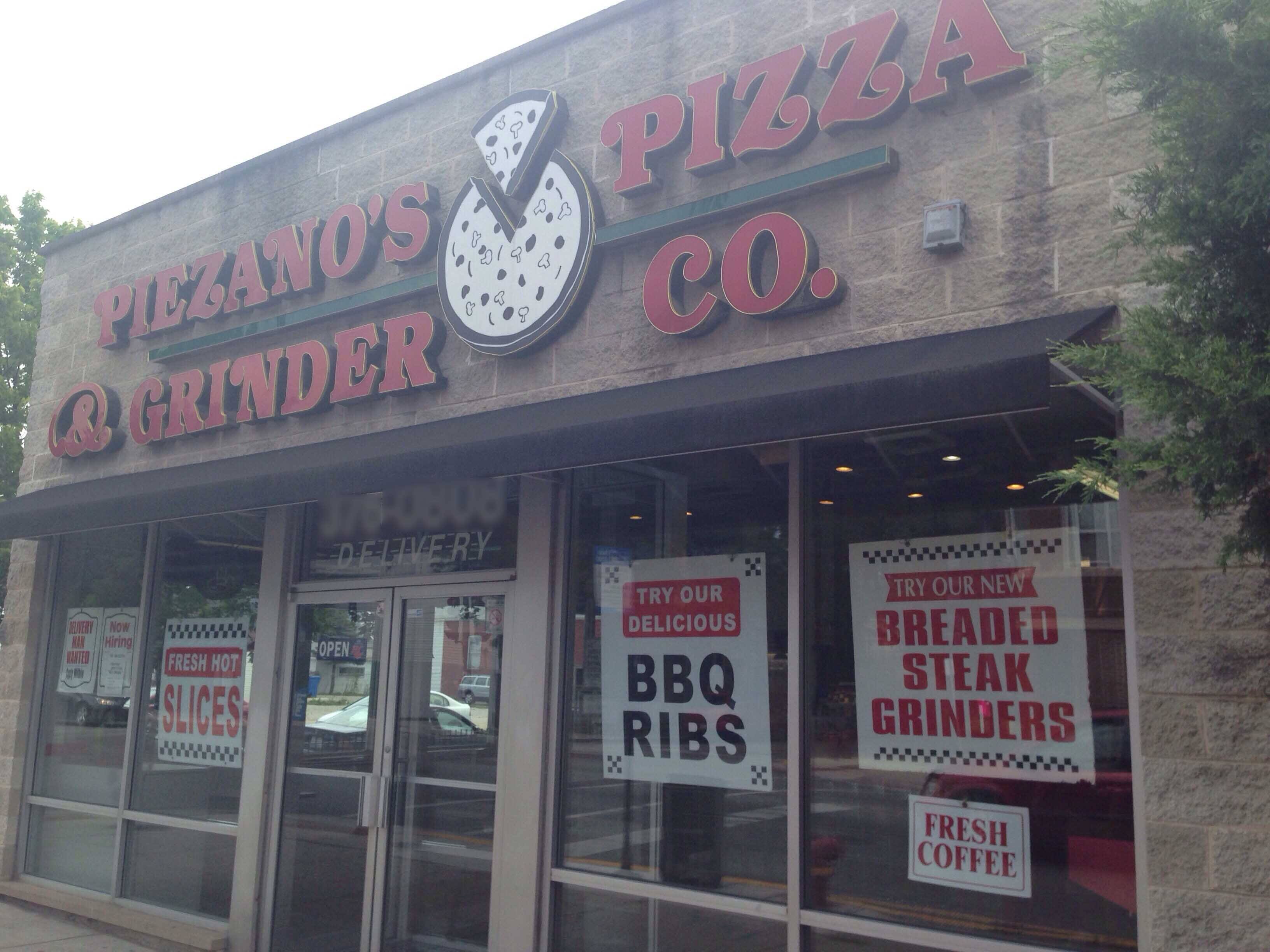 Piezano's Pizza & Grinder Co Menu