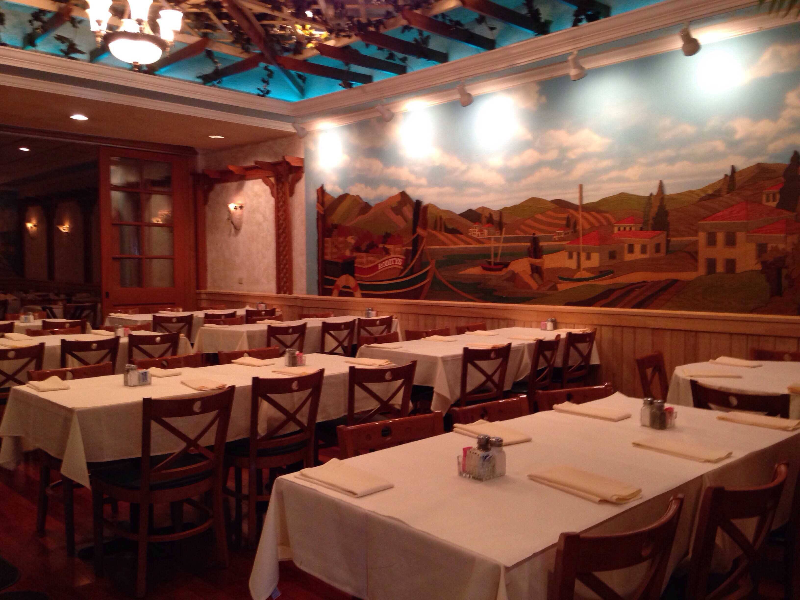 Menu of Roditys, Greektown, Chicago