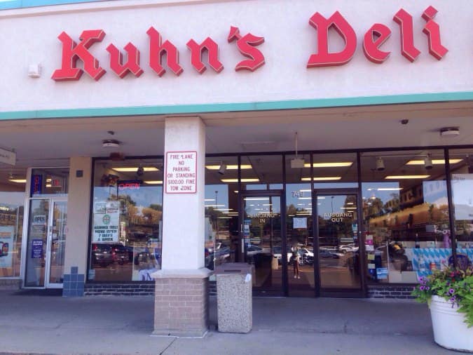 Kuhn's Delicatessen Menu, Menu for Kuhn's Delicatessen, Des Plaines