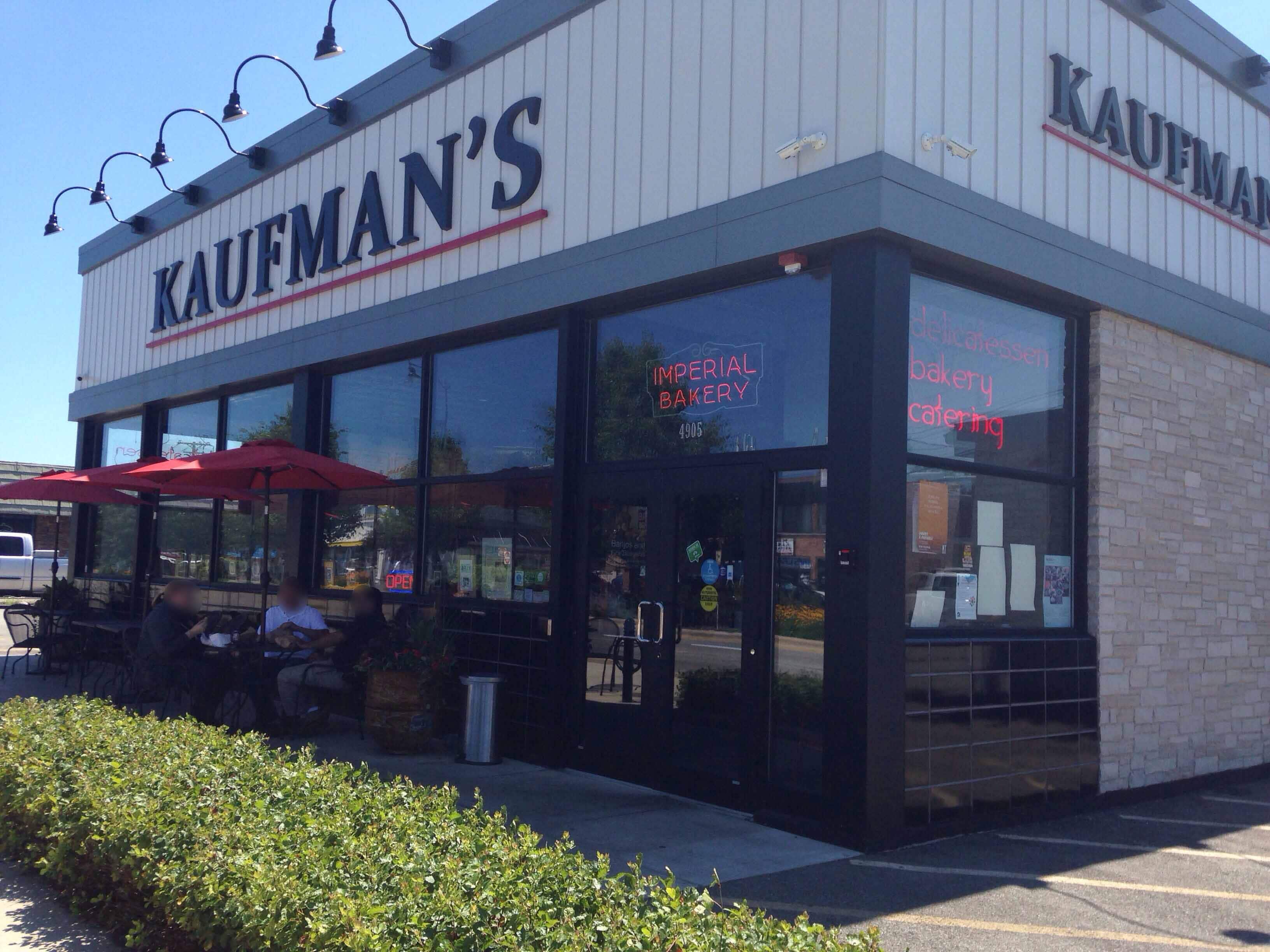 Kaufman's Menu, Menu for Kaufman's, Skokie, Chicago
