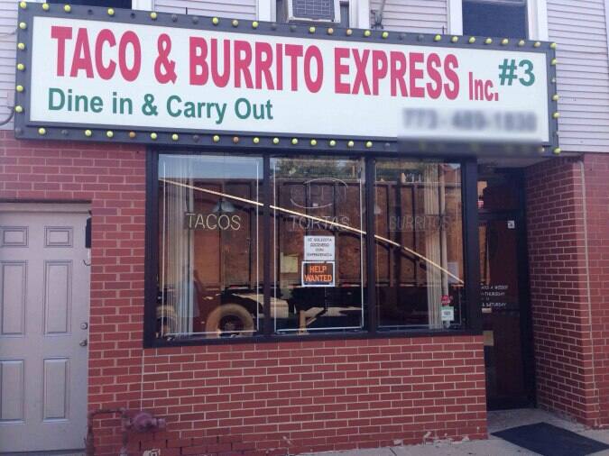 Taco & Burrito Express 3, West Town, Chicago Zomato