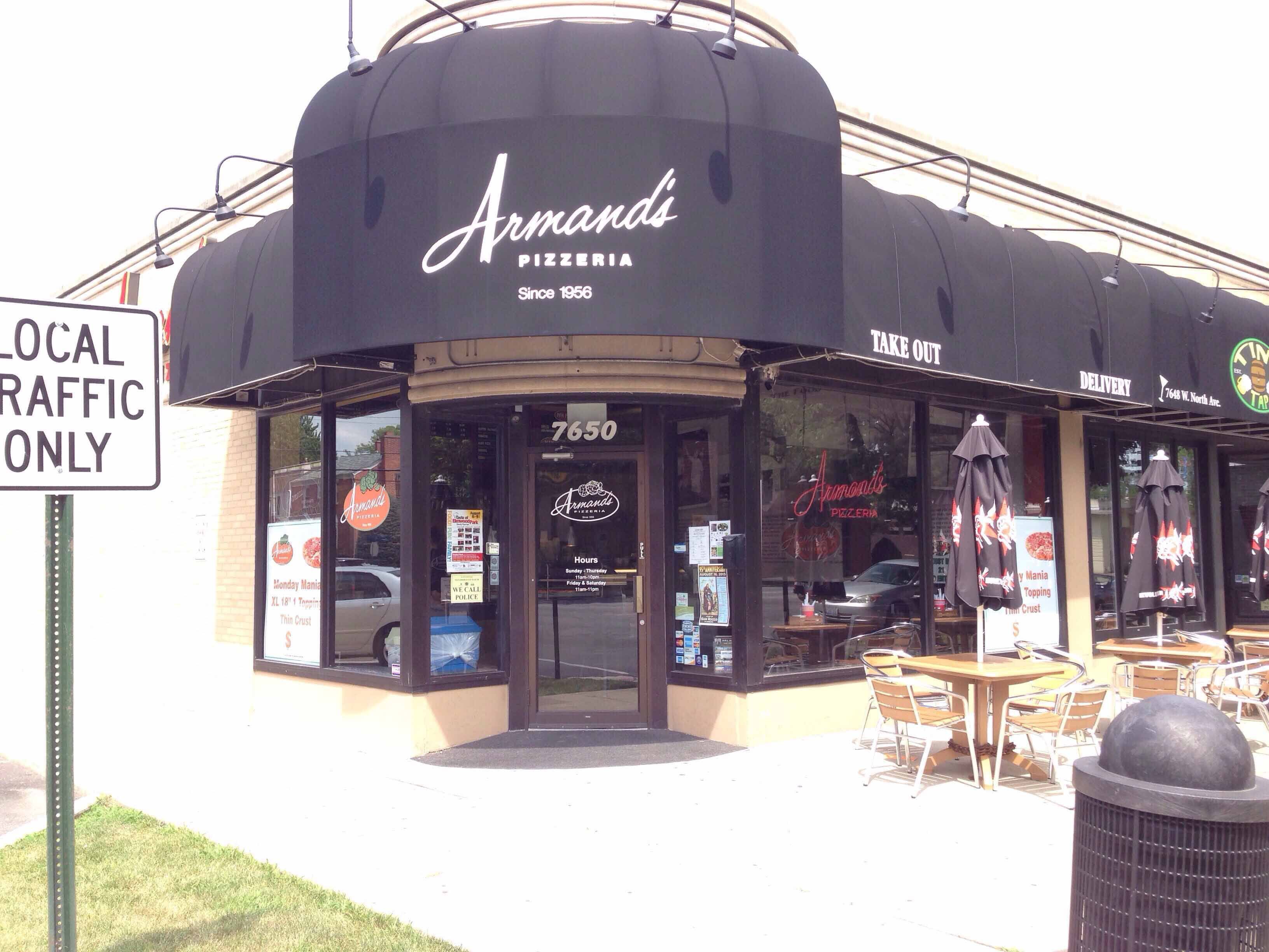Armand's Pizzeria, Elmwood Park, Chicago Zomato