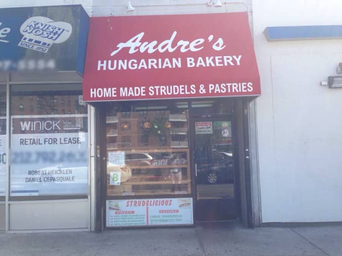 Andre's Hungarian Bakery, Forest Hills, New York City Urbanspoon/Zomato