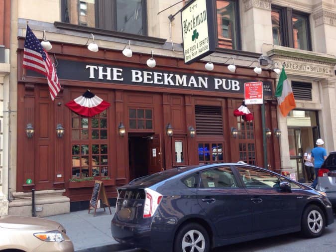 The Beekman Pub Menu, Menu for The Beekman Pub, Financial District, New York City Urbanspoon