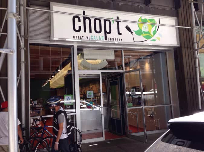Chop't, New York, New York City Urbanspoon/Zomato