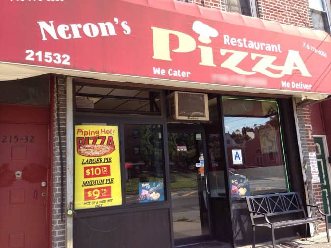 Address Of Neron S Pizza Restaurant Queens Village