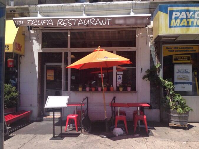 Trufa Menu, Menu for Trufa, Harlem, New York City Urbanspoon/Zomato