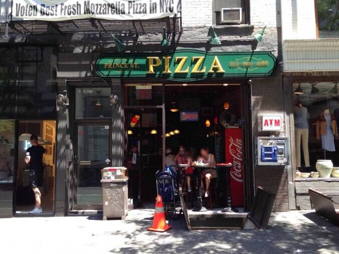 Prince St. Pizza, New York, New York City Urbanspoon/Zomato