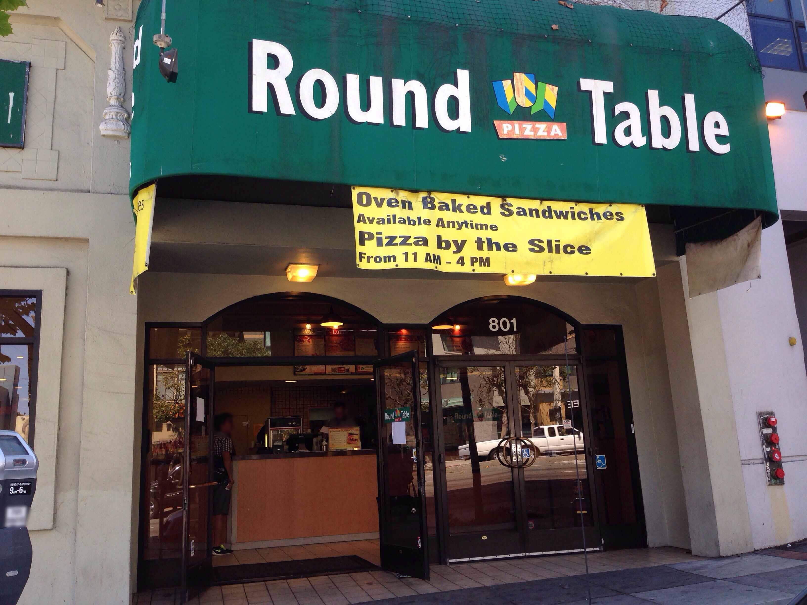 Round Table Pizza Menu, Menu for Round Table Pizza, Civic Center, San