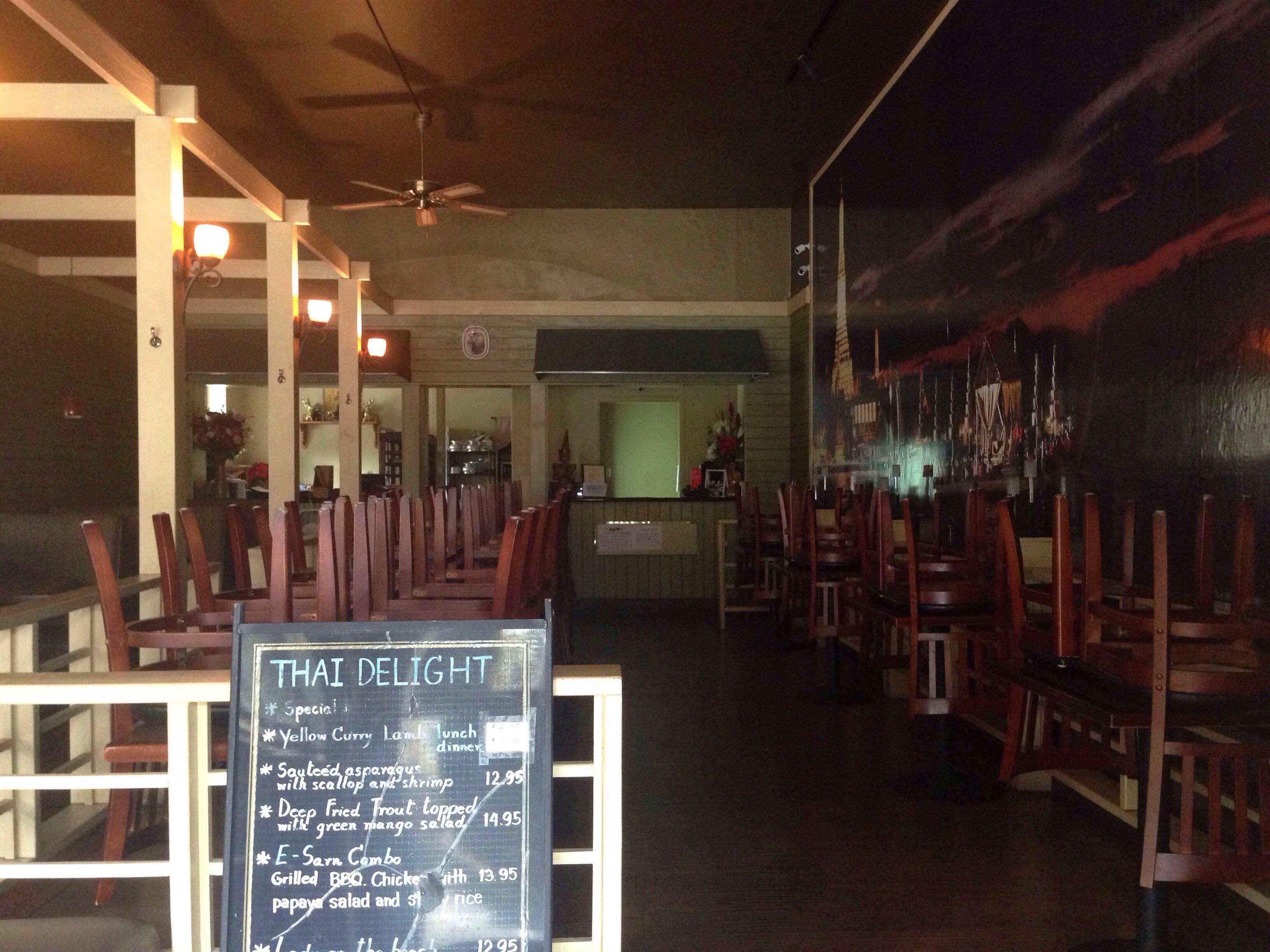 Menu of Thai Delight Cuisine, Berkeley, Berkeley