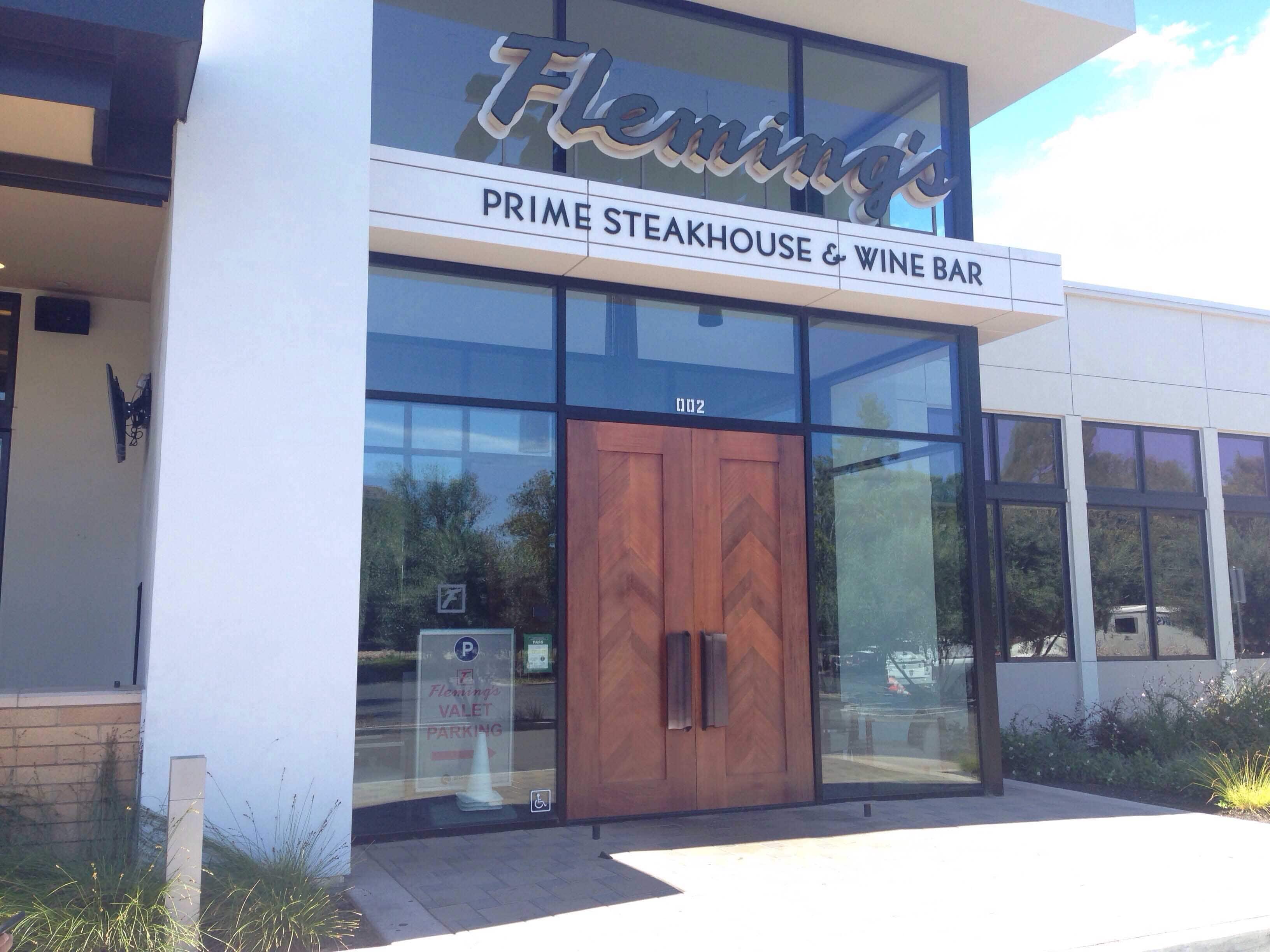 Menu of Fleming’s Prime Steakhouse & Wine Bar, Palo Alto, Palo Alto