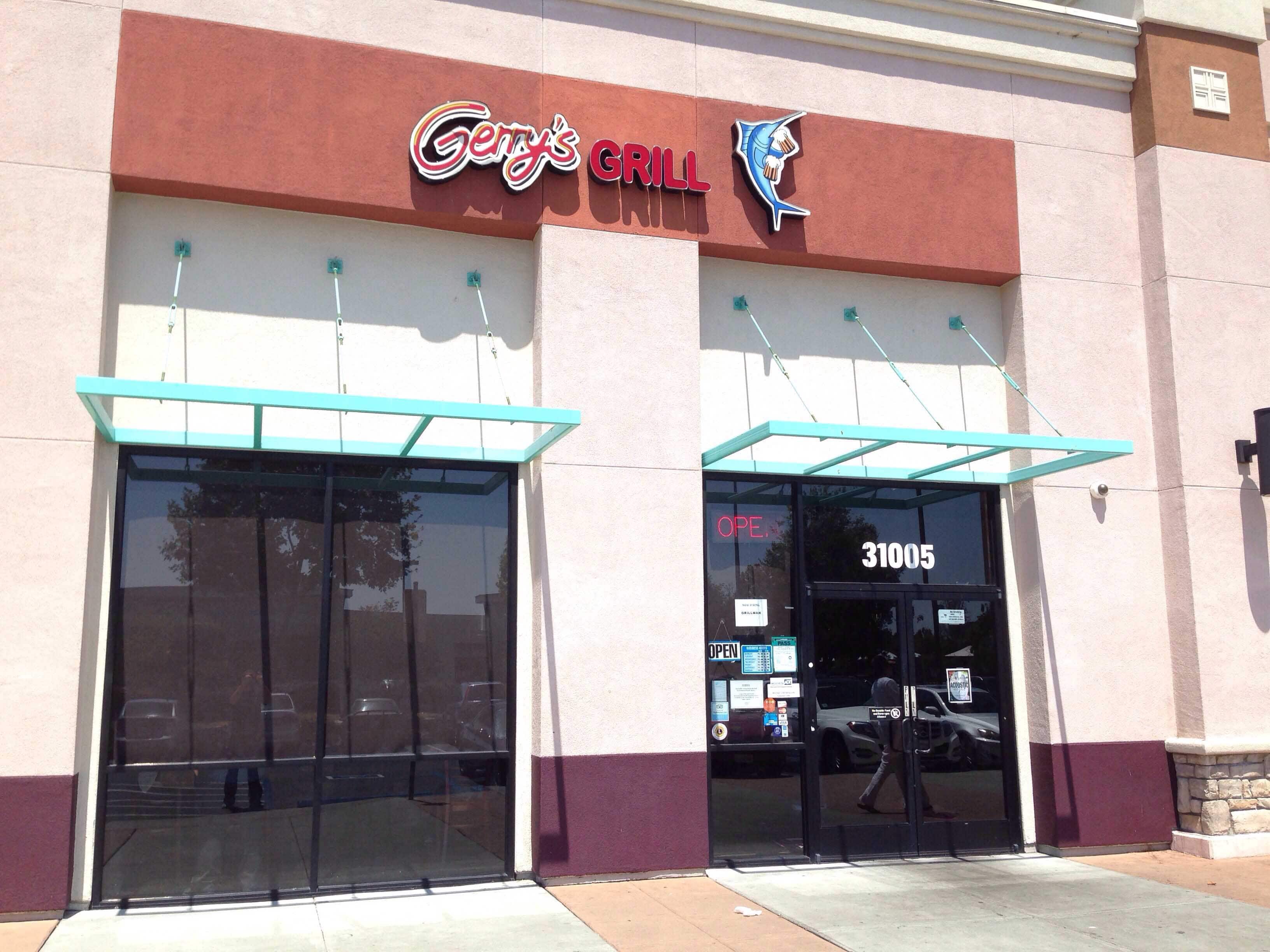 Menu of Gerry's Grill, Union City, Union City