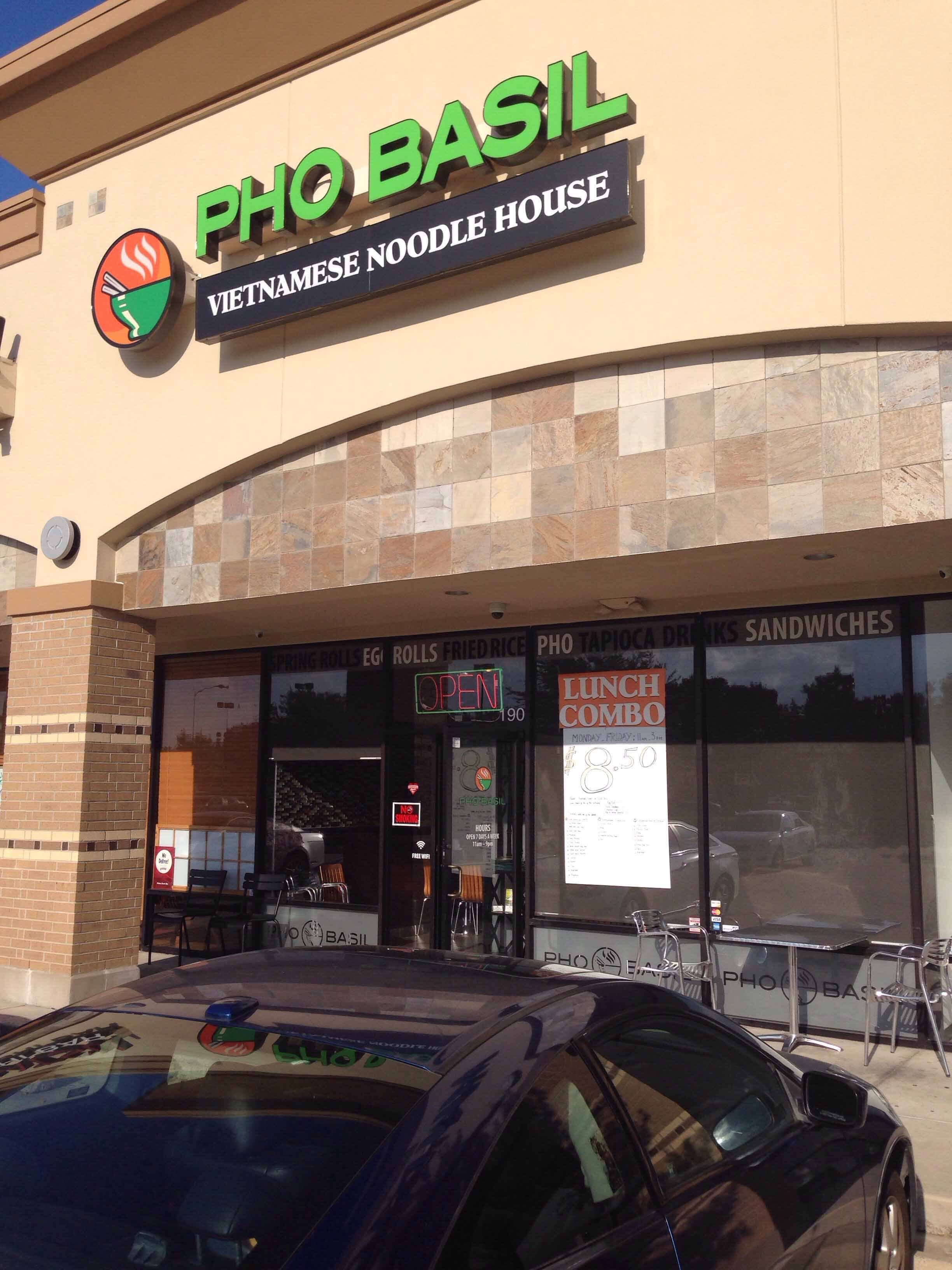 Pho Basil Menu, Menu for Pho Basil, Energy Corridor, Houston