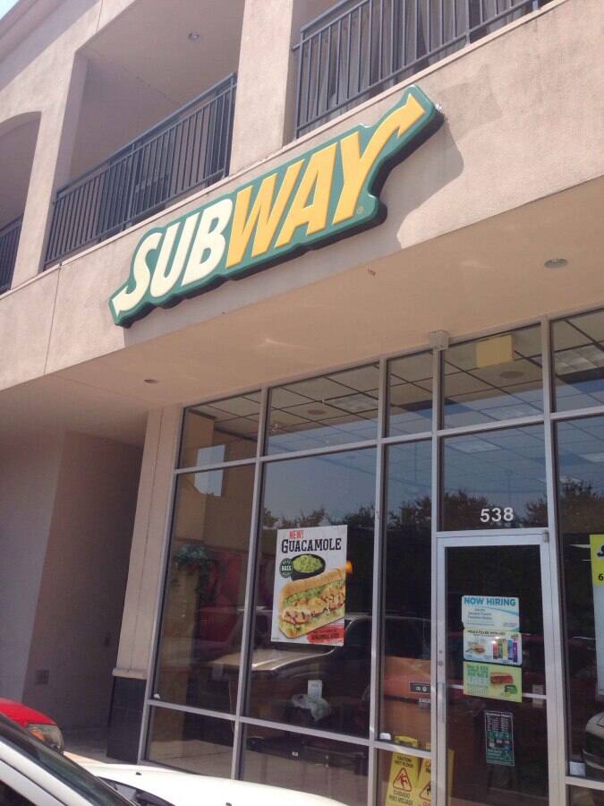 Subway Robinson Tx