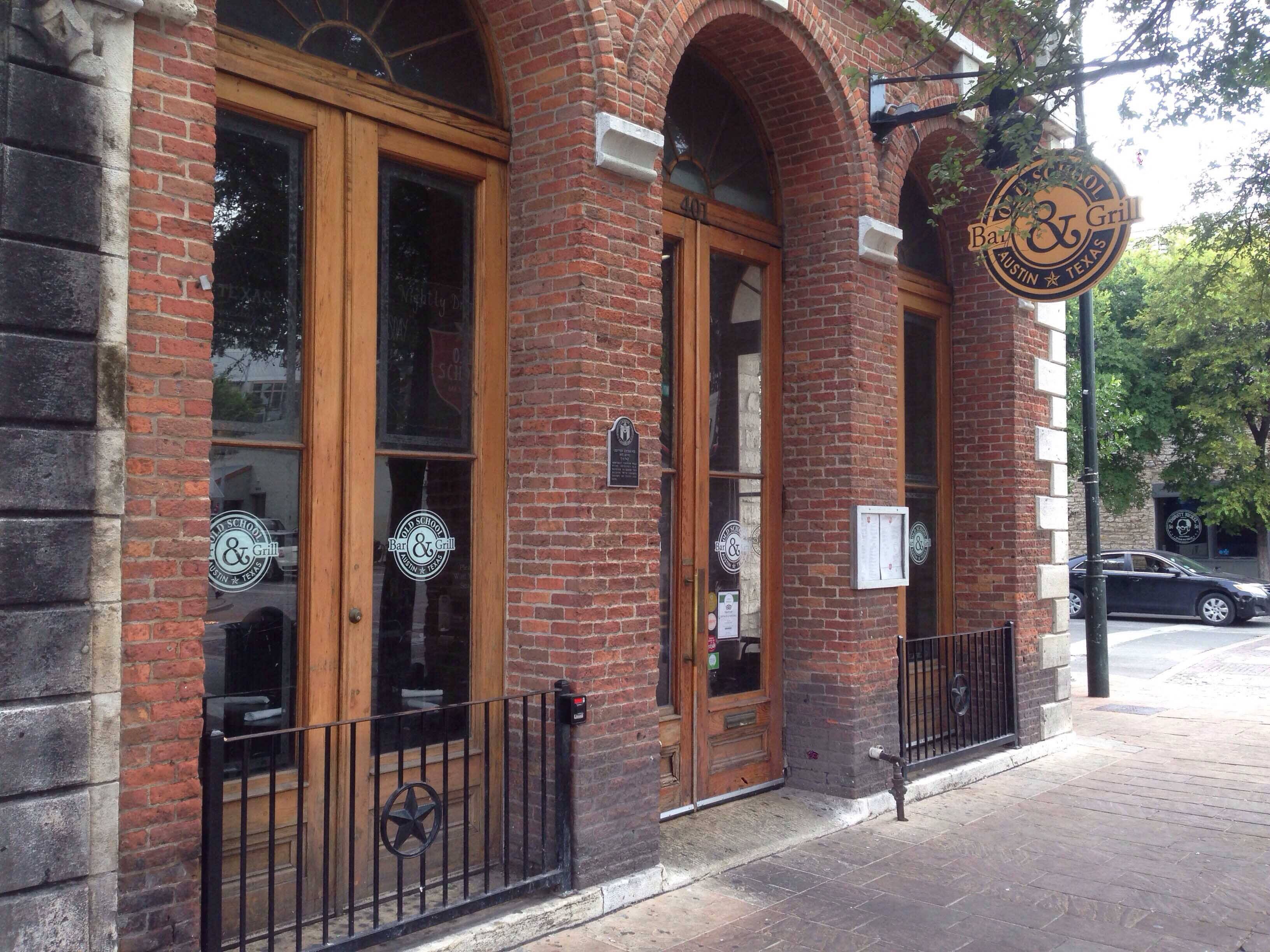 Menu of Old School Bar & Grill, Downtown, Austin