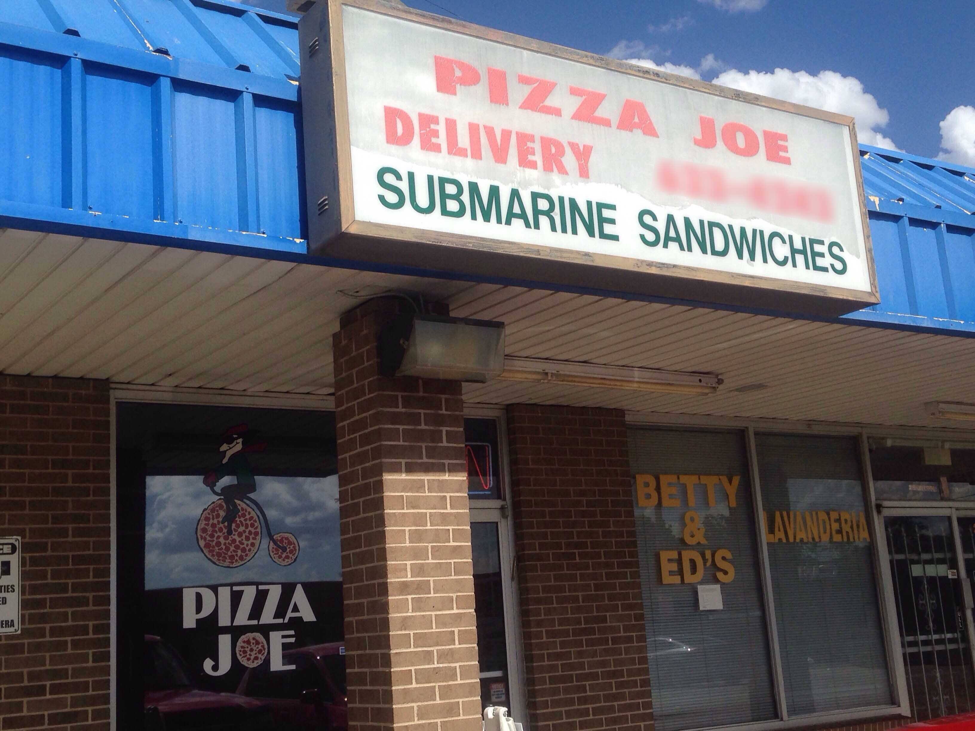 Menu of Pizza Joe Express, Arlington, Arlington