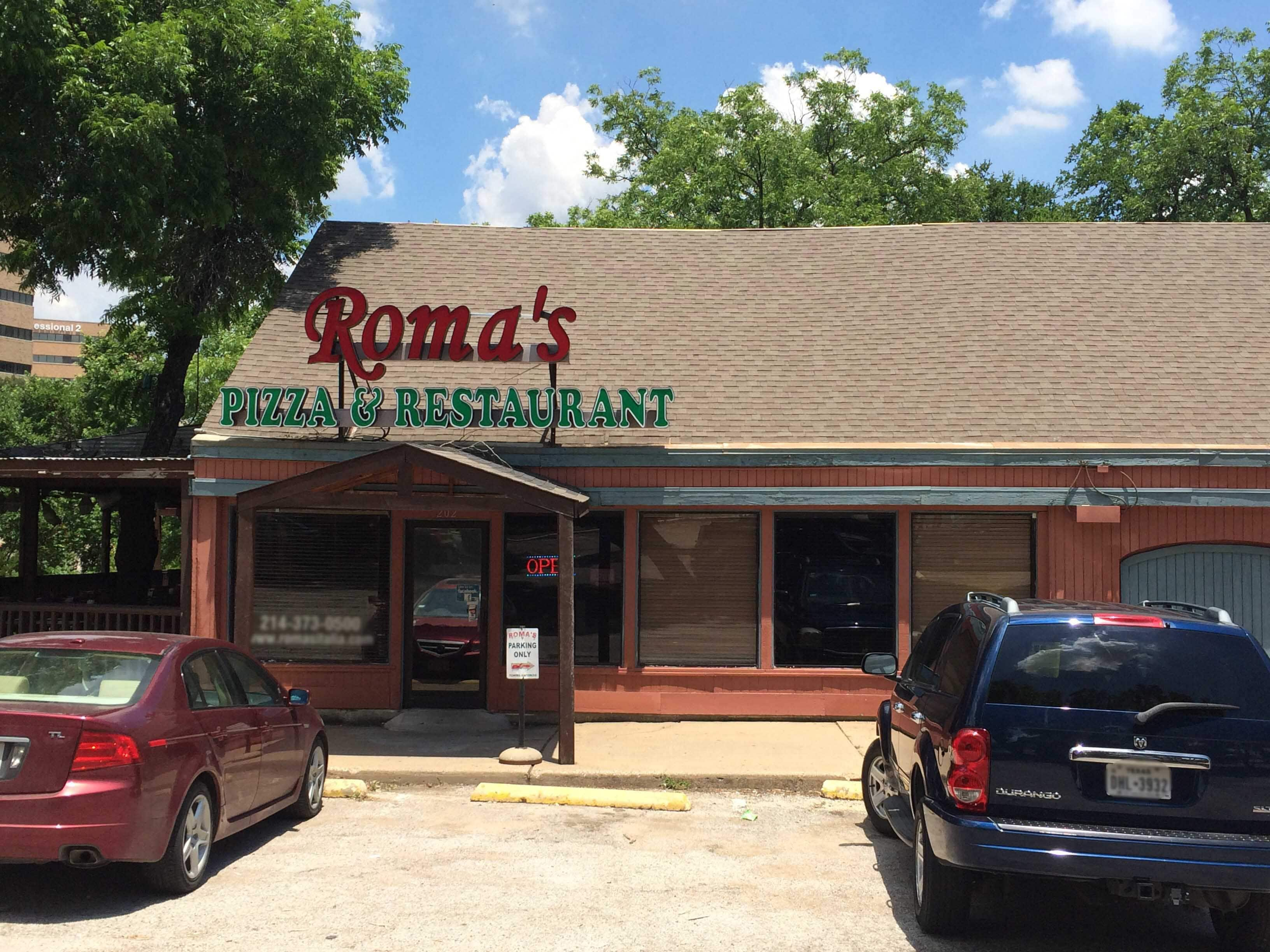 Roma's Pizza & Italian Restaurant Menu