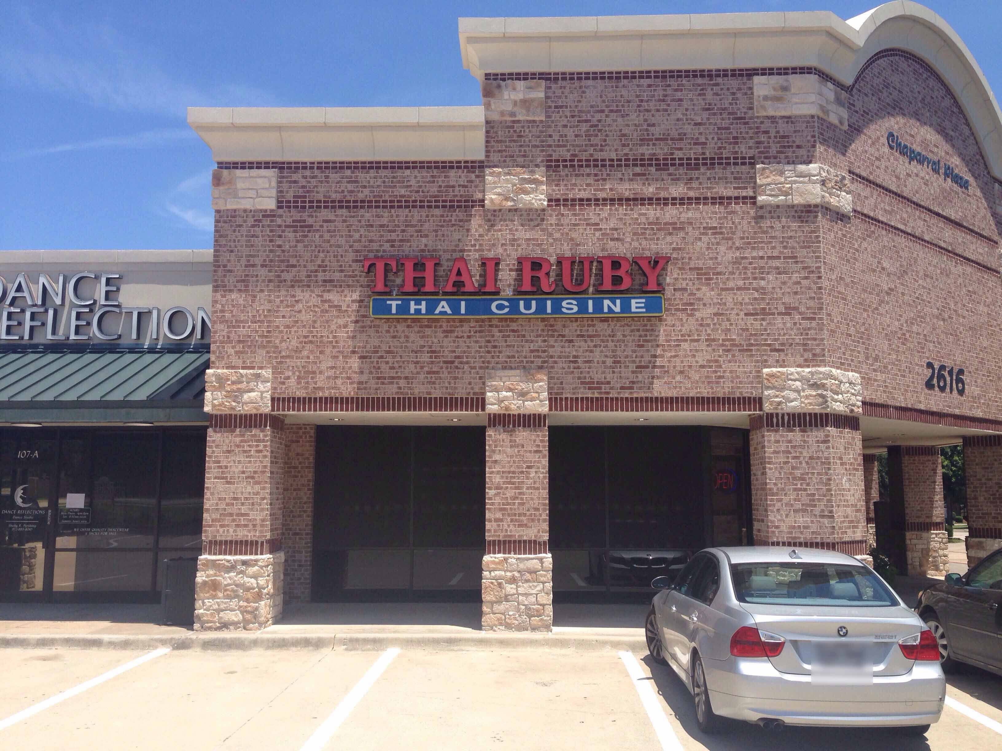 Menu of Thai Ruby, Flower Mound, Lewisville/Flower Mound