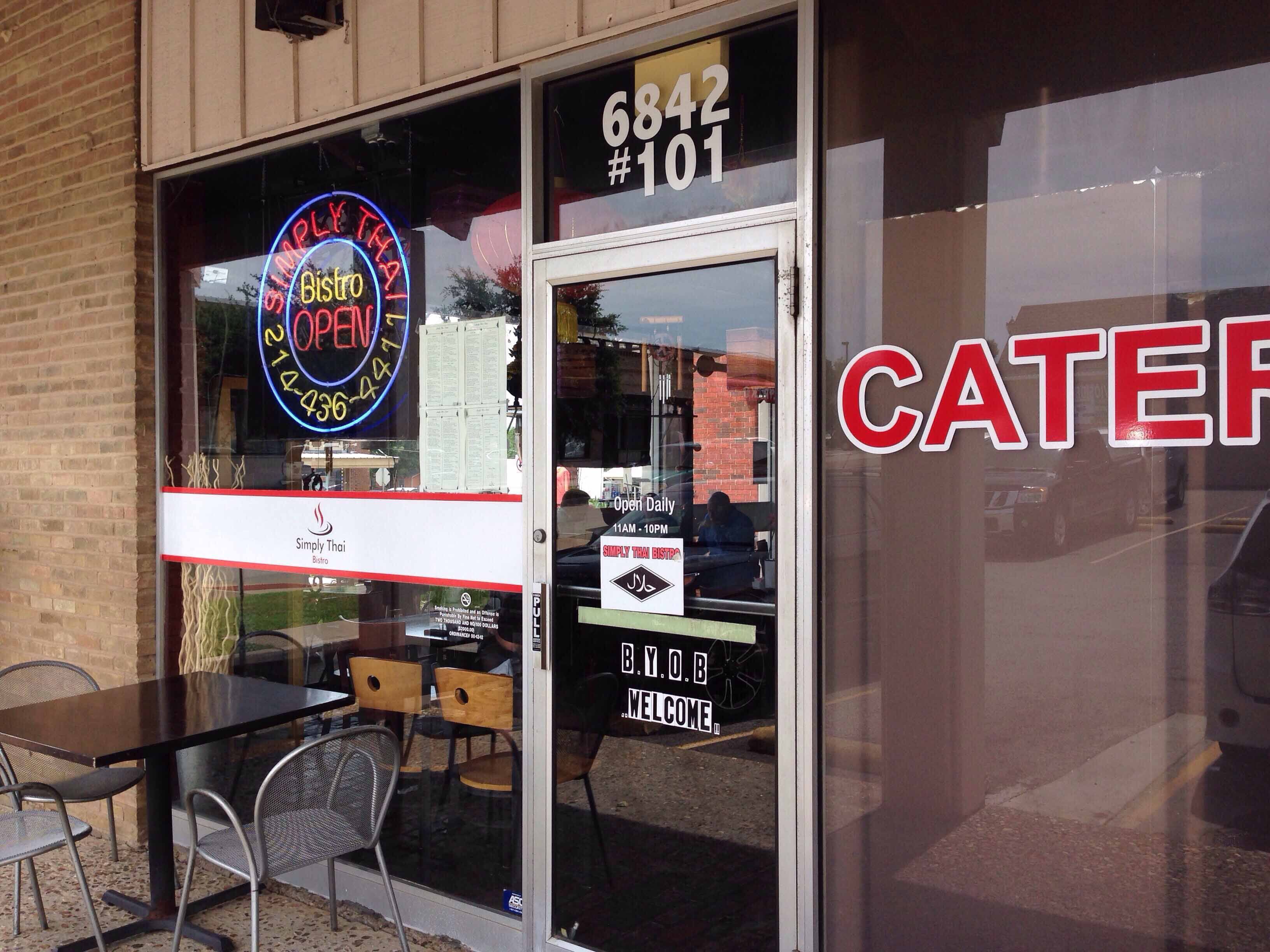 Menu of Simply Thai Bistro, Frisco, Frisco