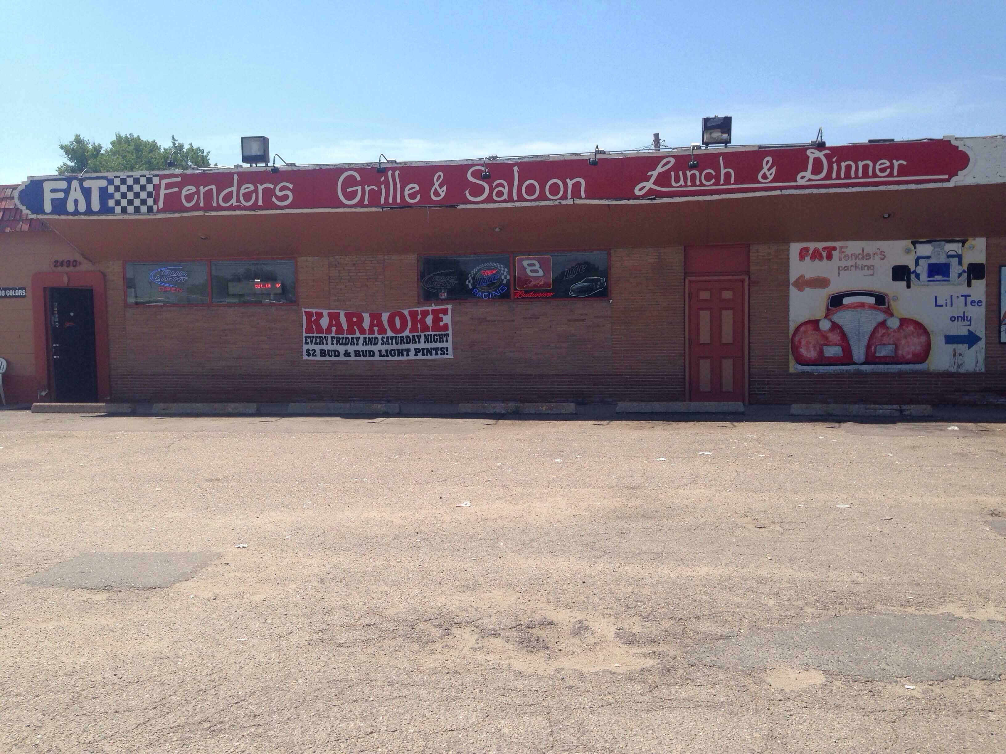 Menu of Fat Fenders Grille & Saloon, Sheridan, Denver