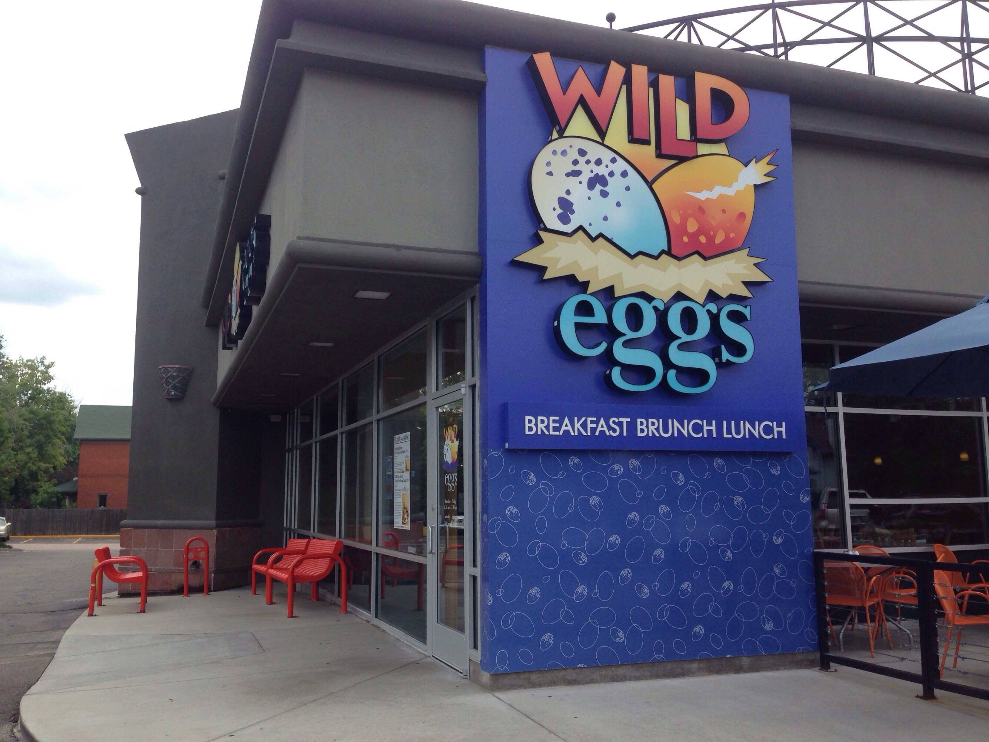 Menu of Wild Eggs, Washington Park West, Denver