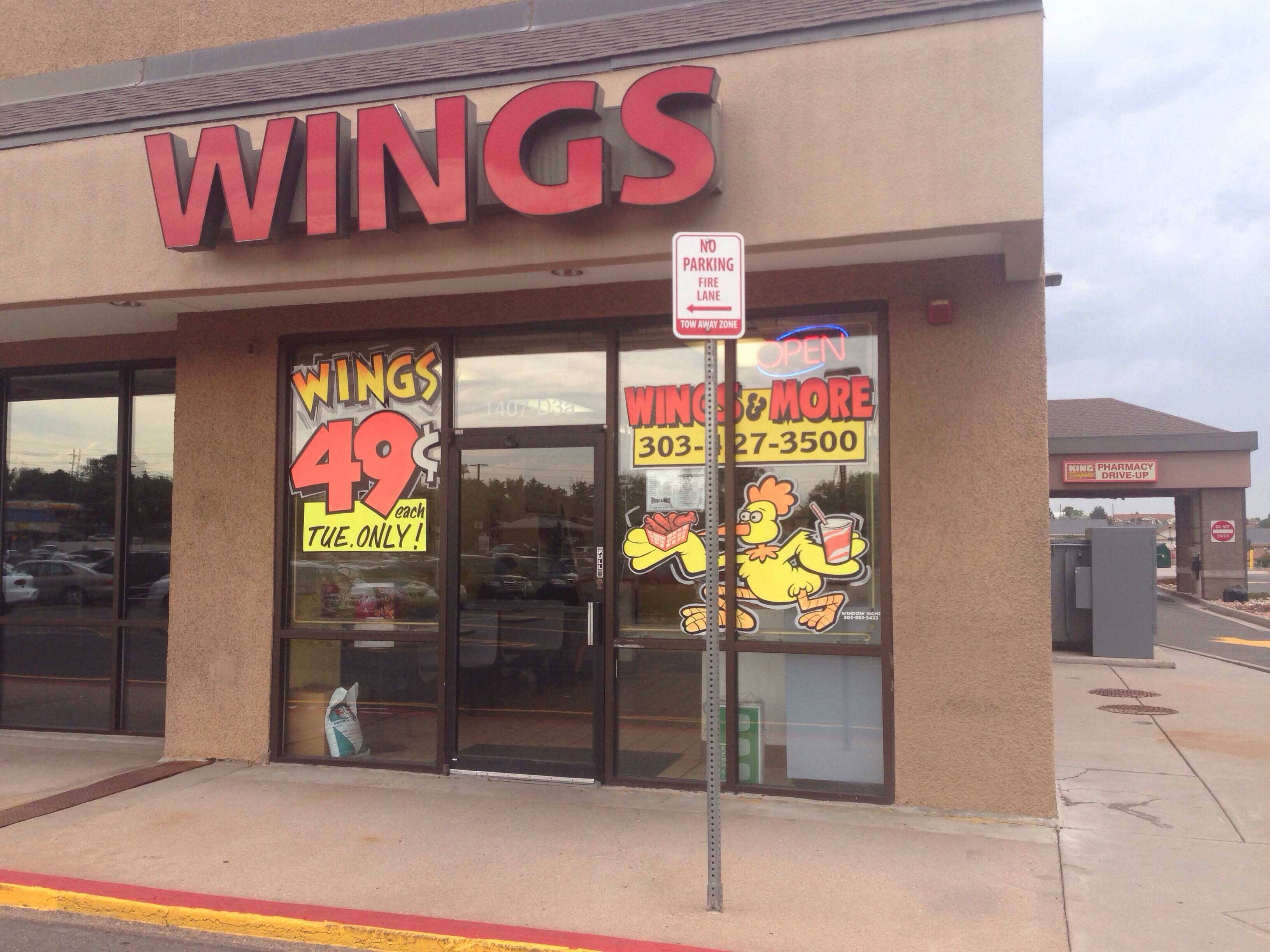 Wings & More, Westminster, Denver