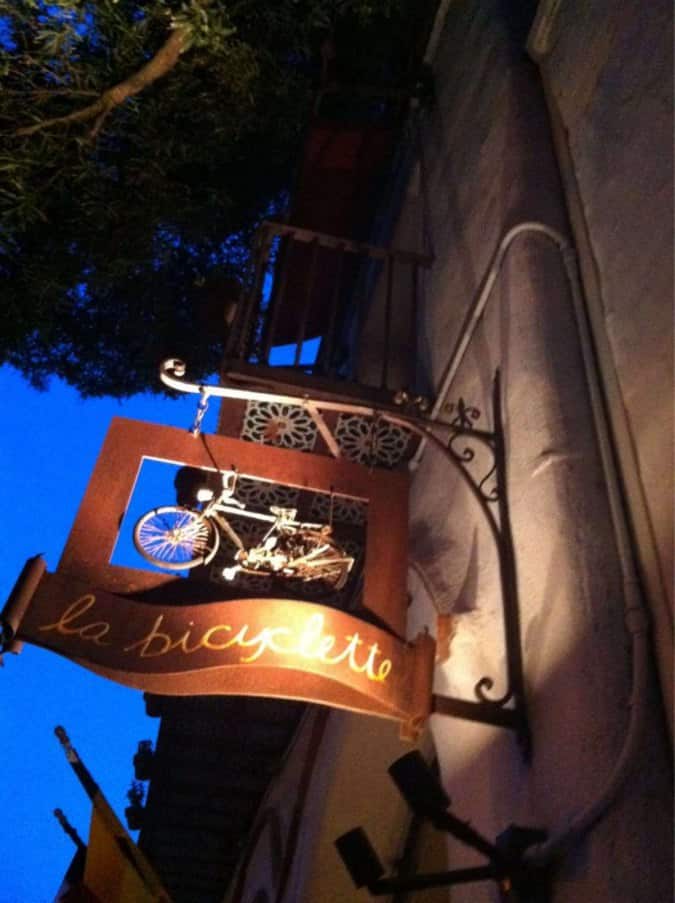 la bicyclette restaurant sainte maxime