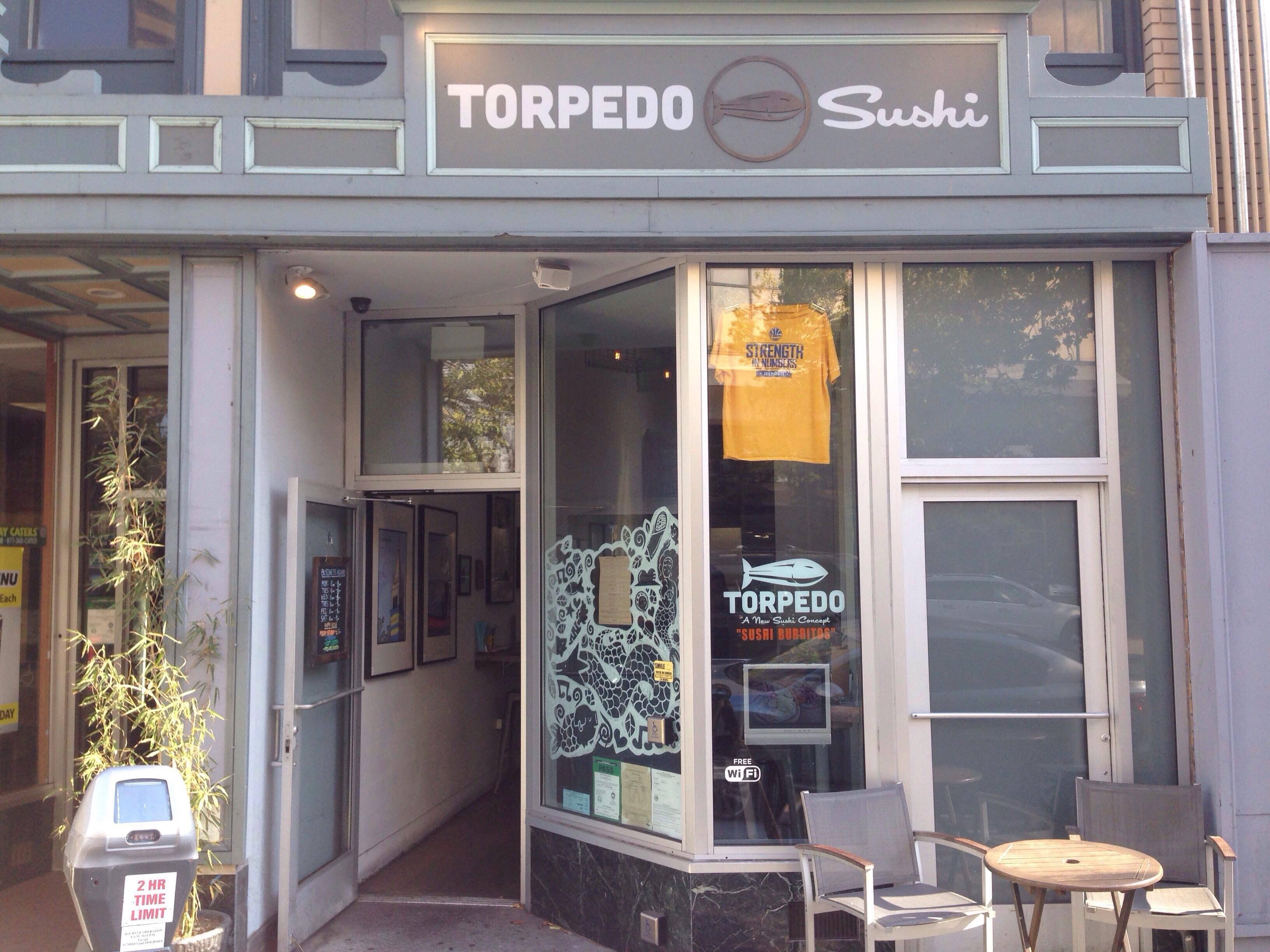 Menu of Torpedo Sushi, Downtown Oakland, Oakland