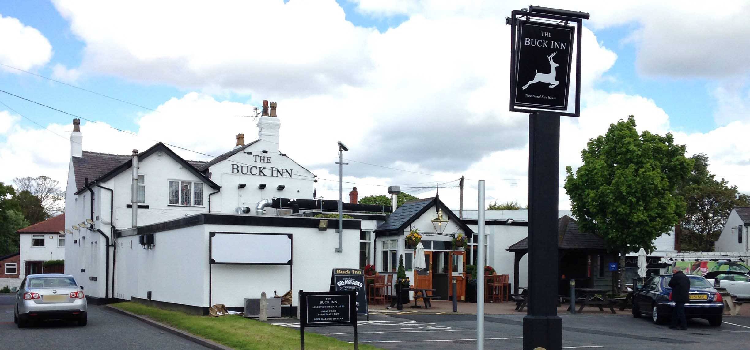 Menu of The Buck Inn, Sale, Manchester
