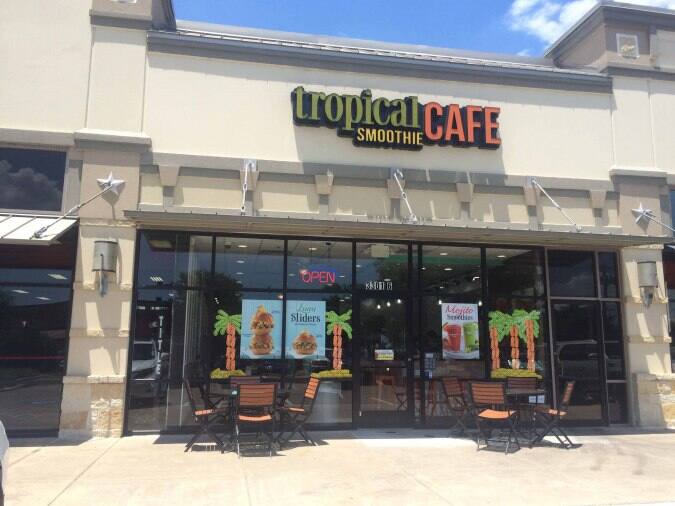 Tropical Cafe Smoothie Menu, Menu for Tropical Cafe Smoothie, Frisco