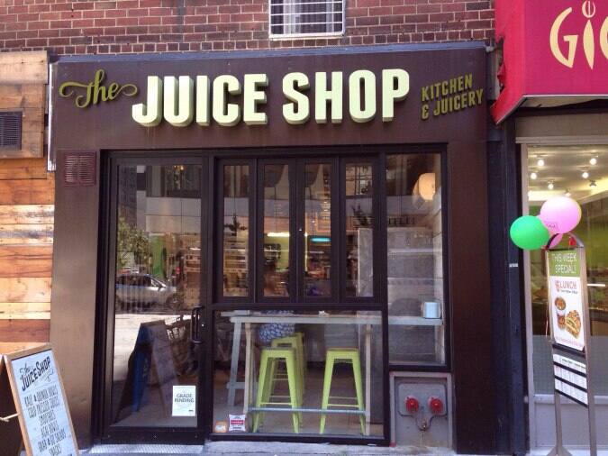 The Juice Shop Menu, Menu for The Juice Shop, Midtown, New York City